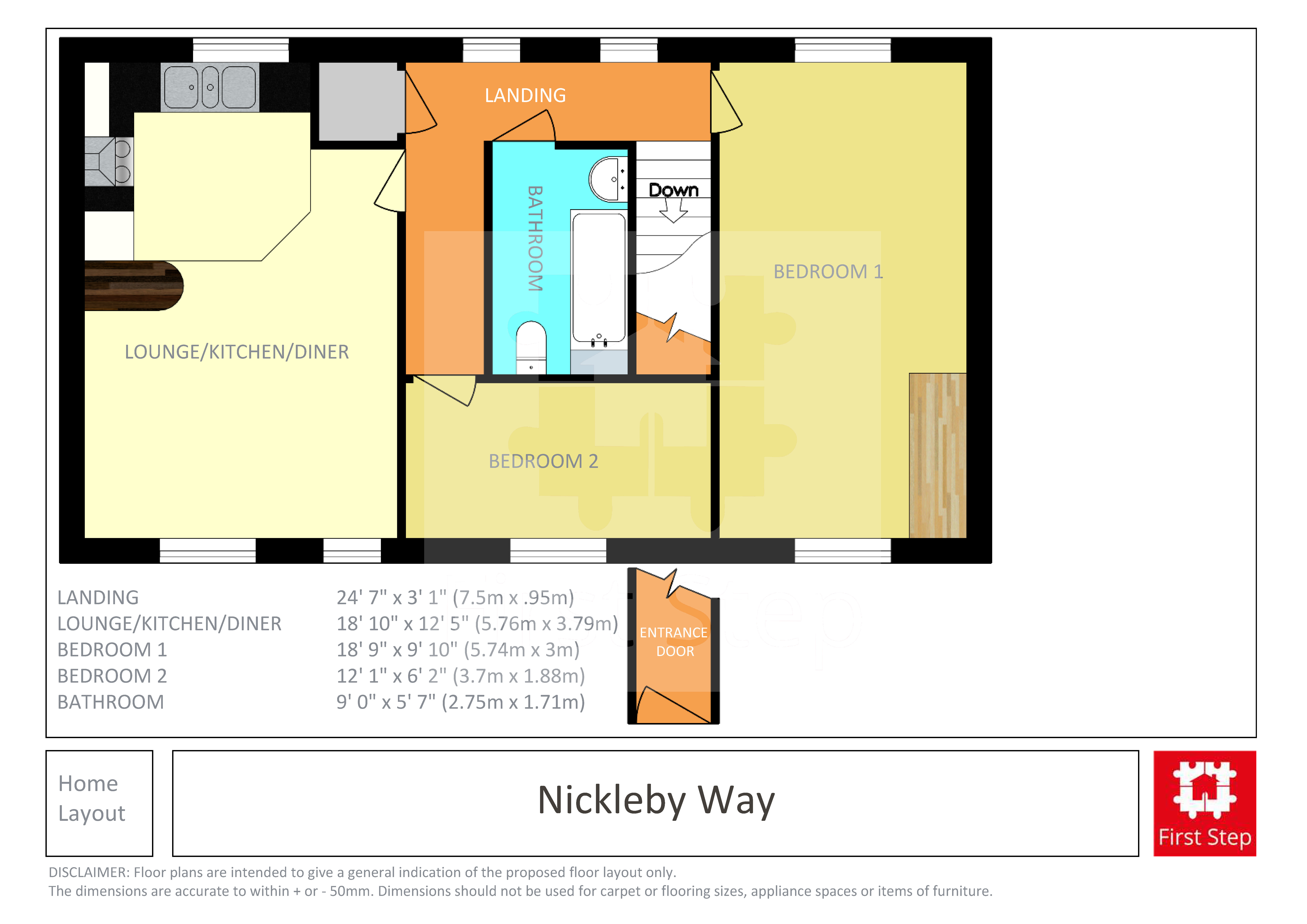 2 Bedrooms Flat to rent in Nickleby Way, Stotfold, Hitchin SG5