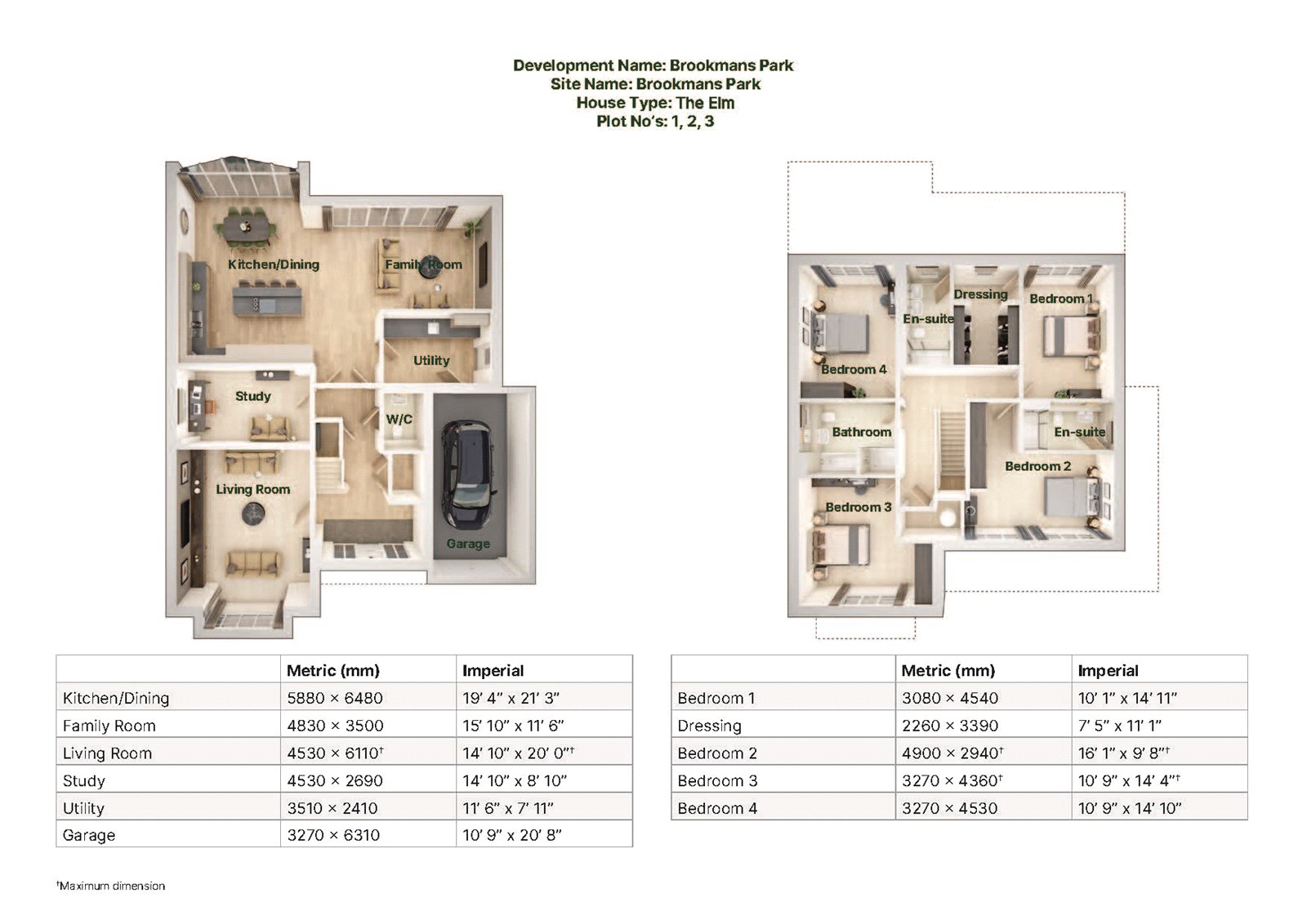 Plot 1, 58, Bell Bar, Hertfordshire floorplan