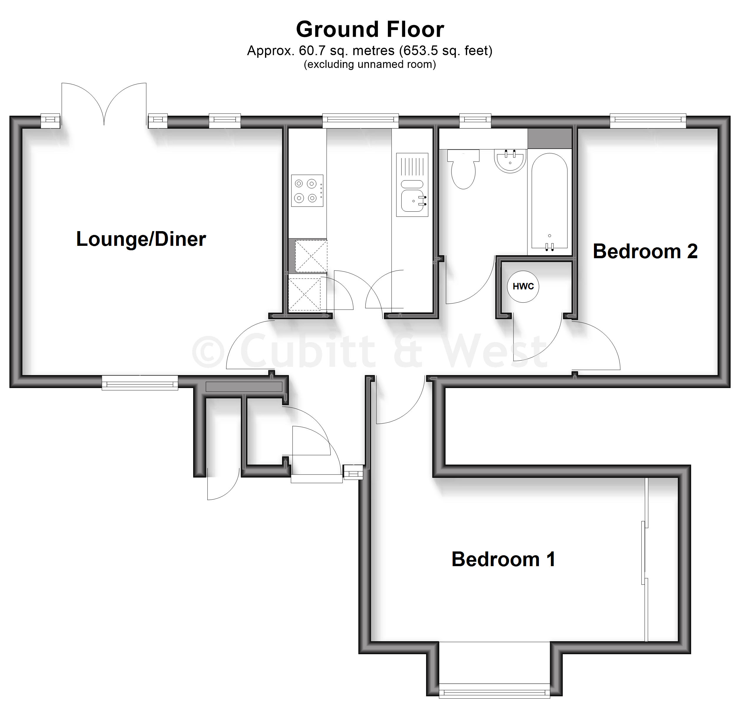 12, Bramble Close, Redhill floorplan