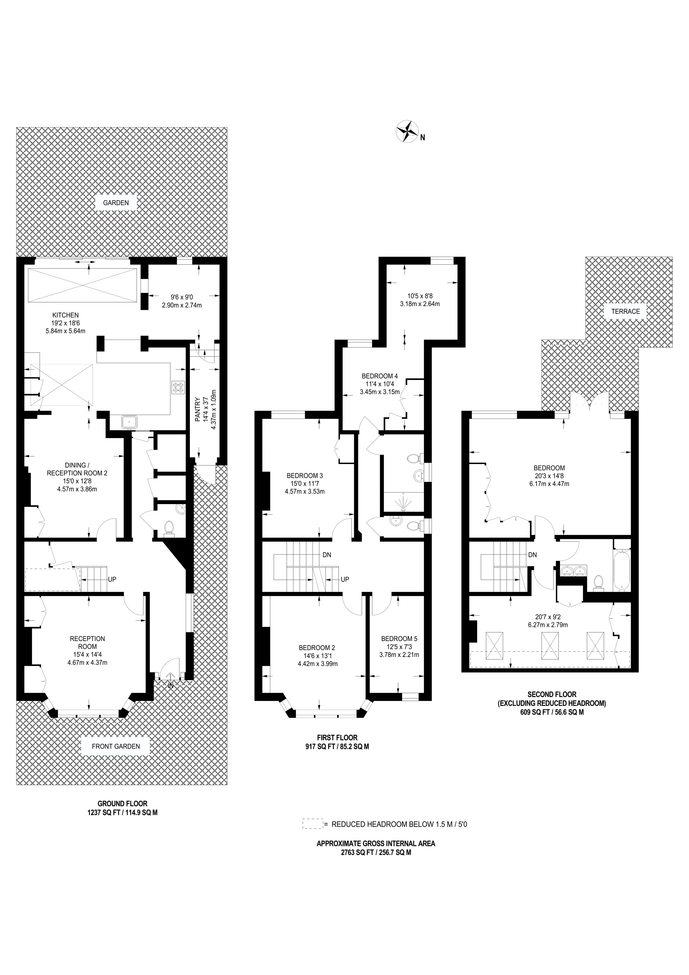 6 Bedrooms  to rent in Luttrell Avenue, Putney SW15