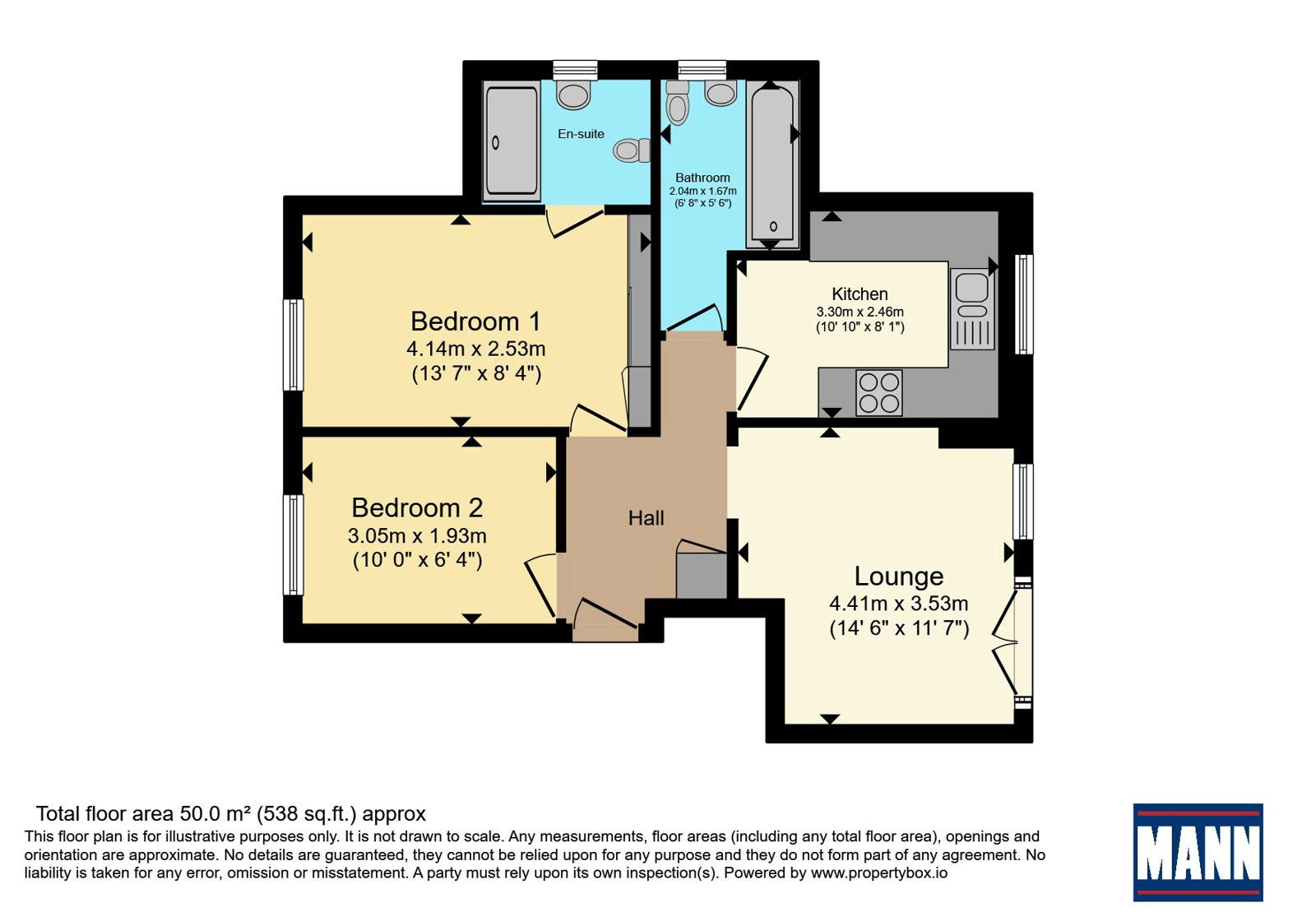 1, River Bank Close, Kent floorplan