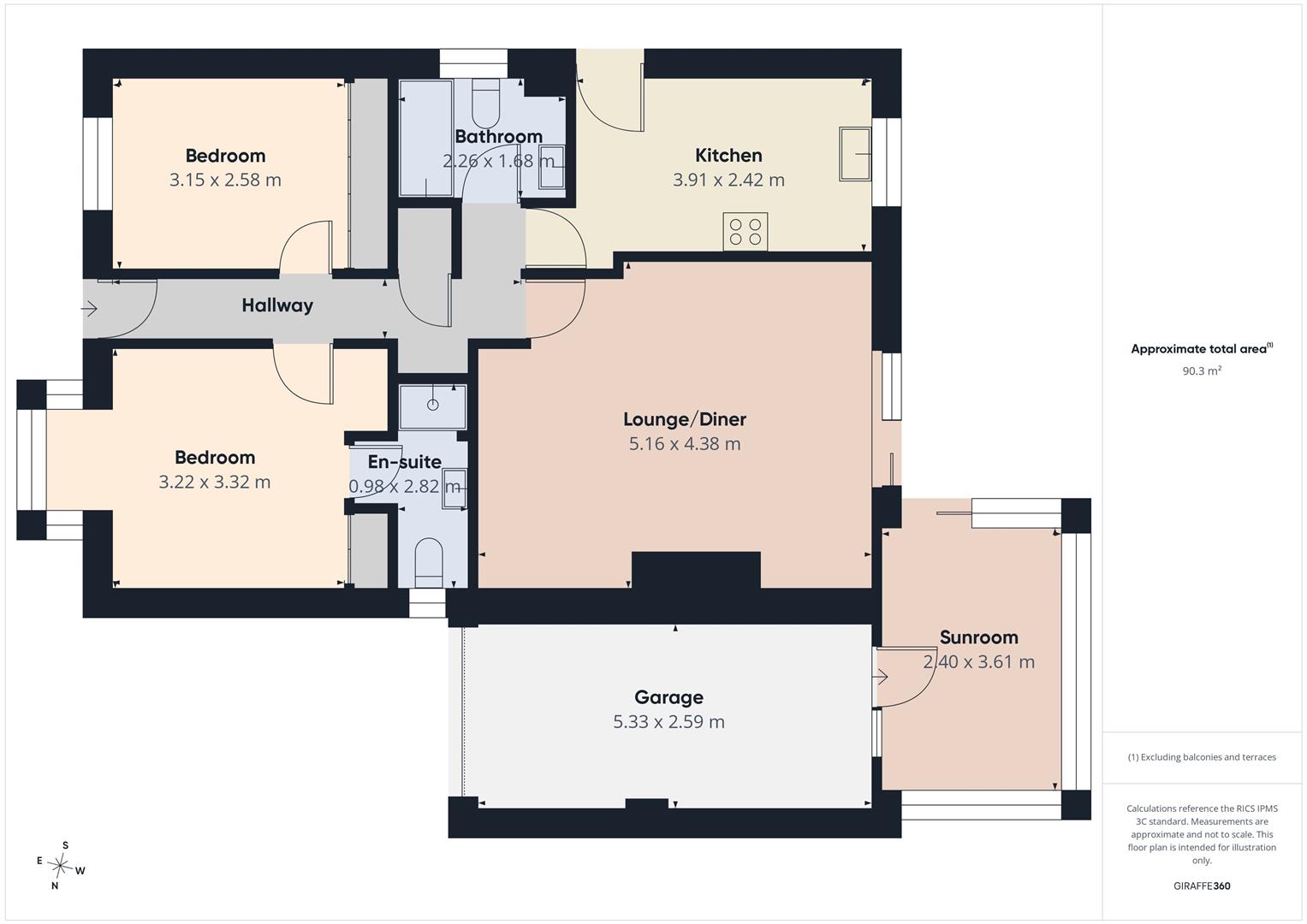 25, Moor Lea, Braunton floorplan