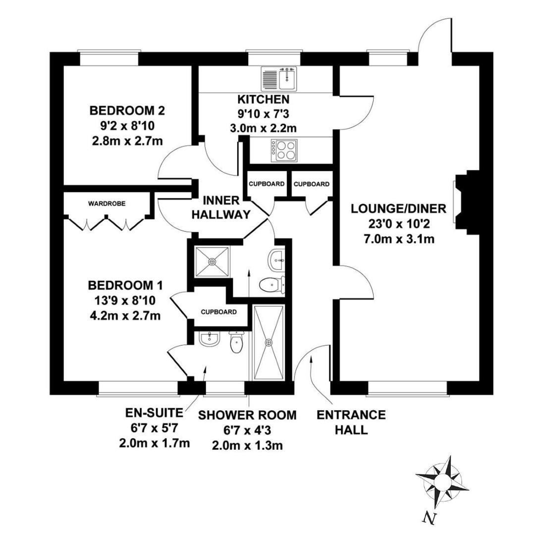 36, Willicombe Park, Tunbridge Wells floorplan