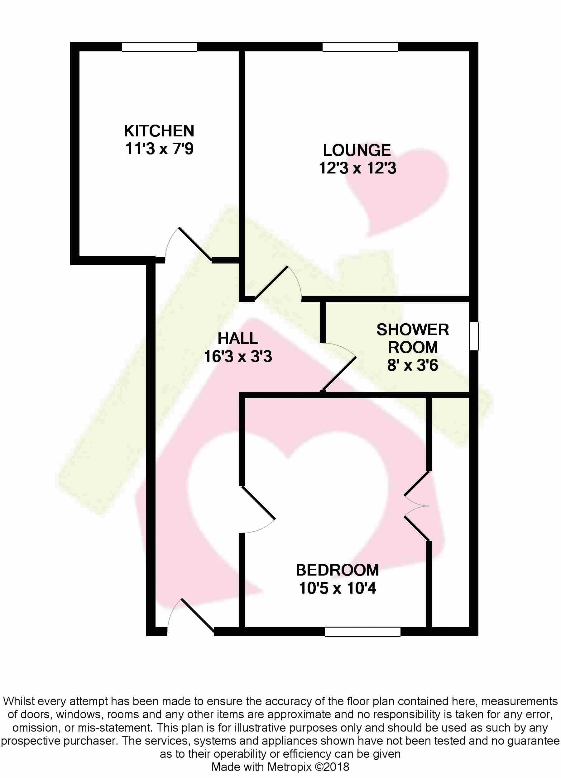 1 Bedrooms Flat for sale in 11A Briarhill Road, Prestwick KA9