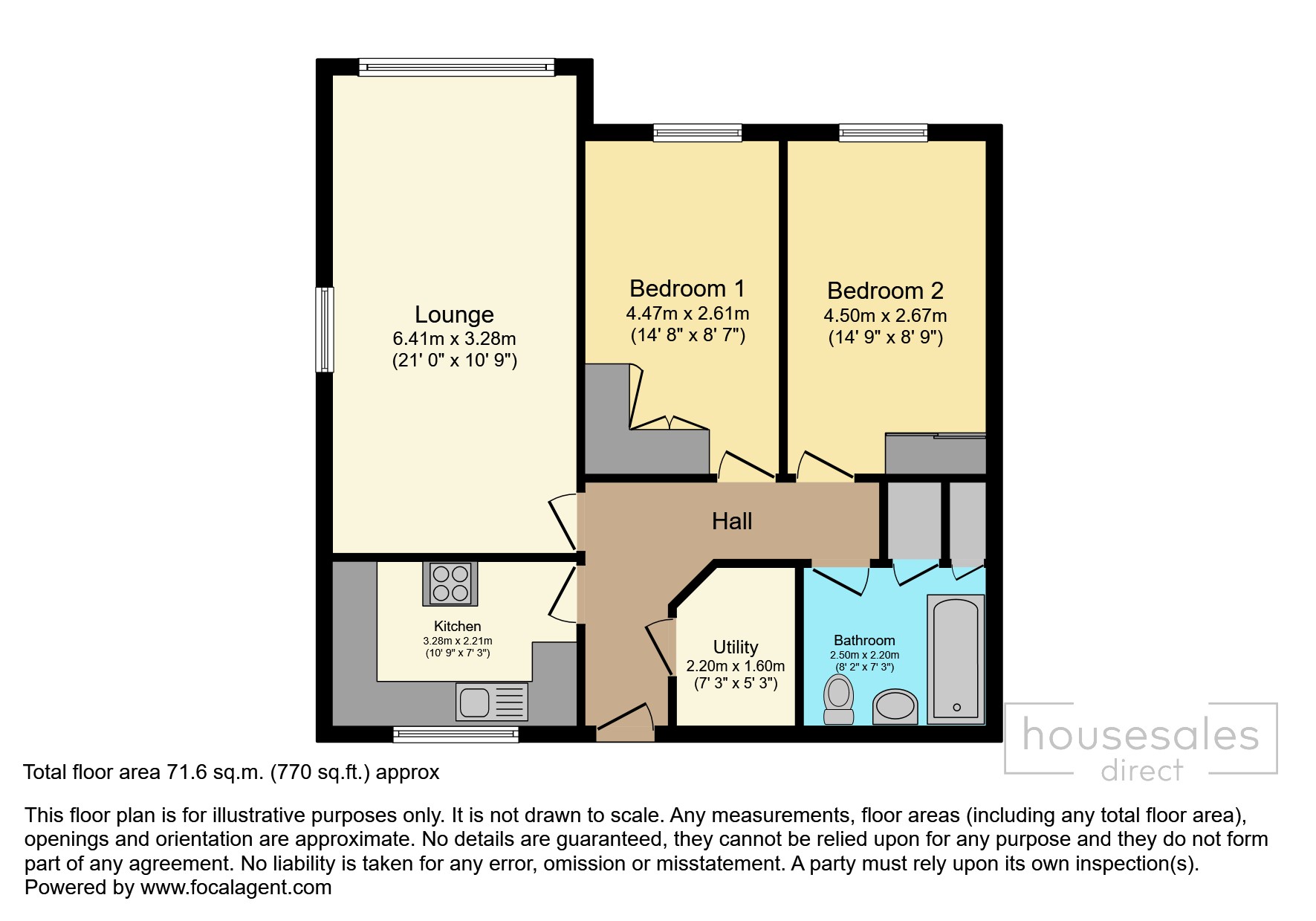 Holmesdale, Waltham Cross floorplan
