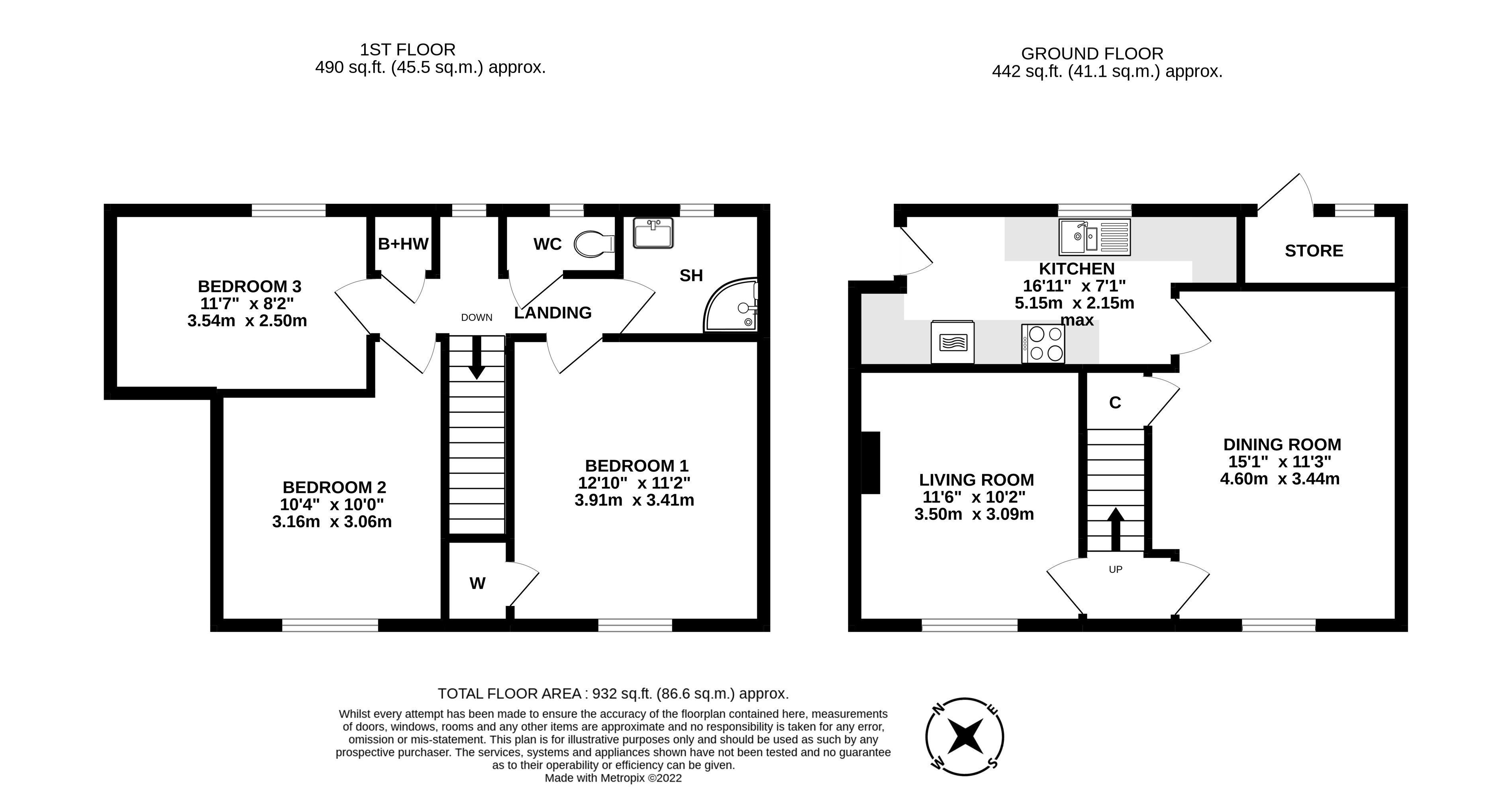125, Trowbridge Road, Wiltshire floorplan