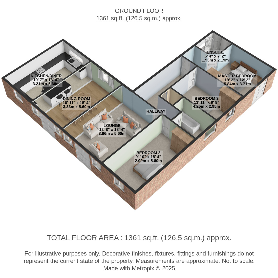 Plot 6, West Farm Barns, Thorpe St Andrew, Norwich, Norfolk floorplan