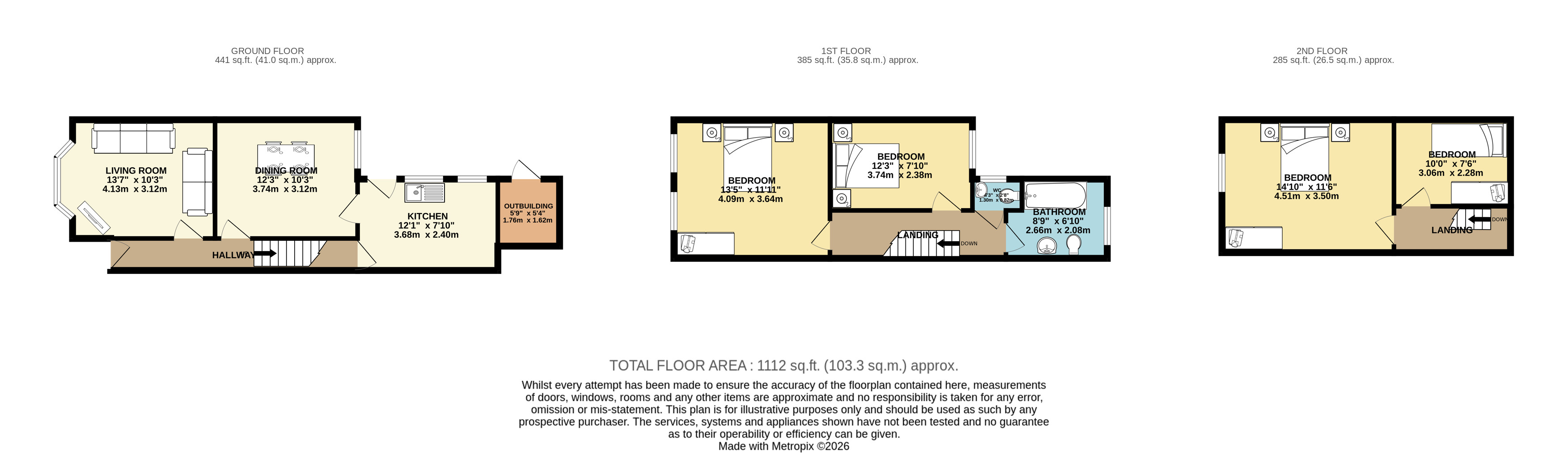 21, Thorpe Street, East Yorkshire floorplan