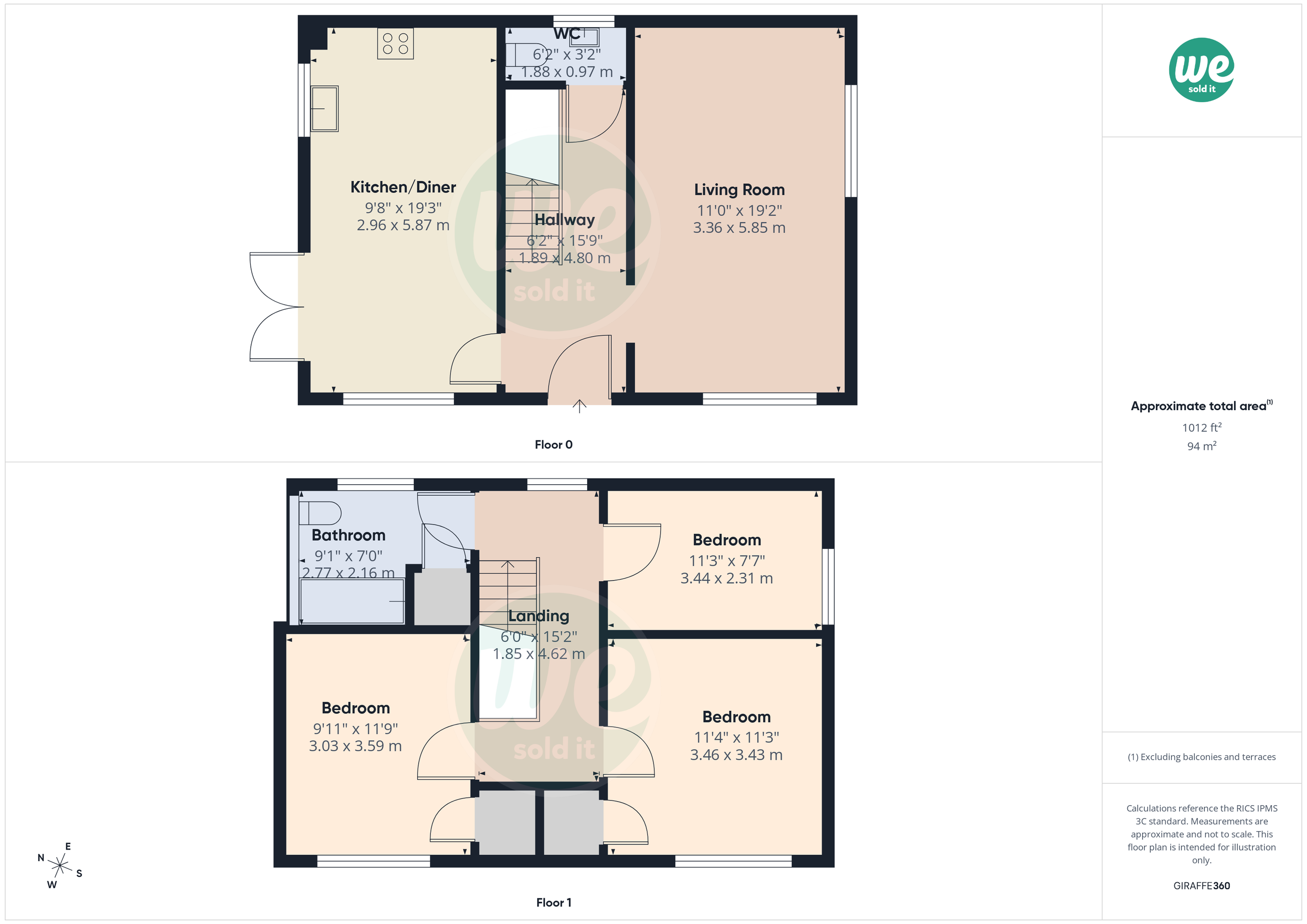 7 Elsmore Close, Aylesbury floorplan