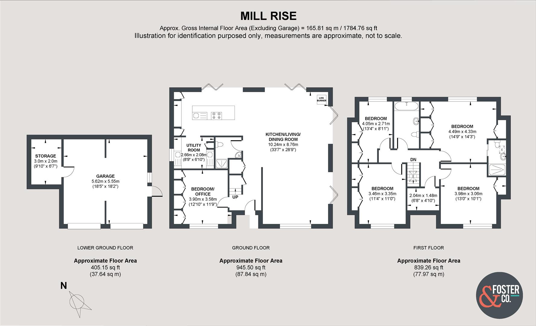 11, Mill Rise, Brighton floorplan