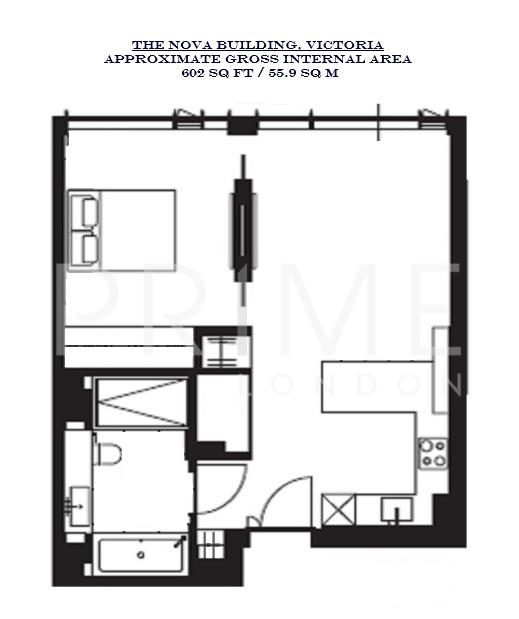 D306, Nova Building, 87 Buckingham Palace Road floorplan