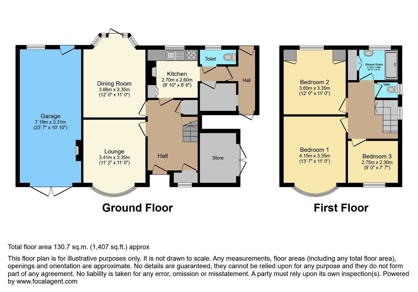 Jesmond, Bayswater Road, Oxford floorplan