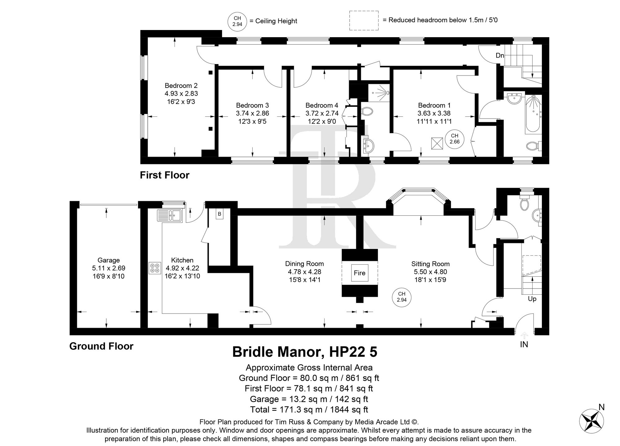 4 Bridle Manor, Aylesbury floorplan