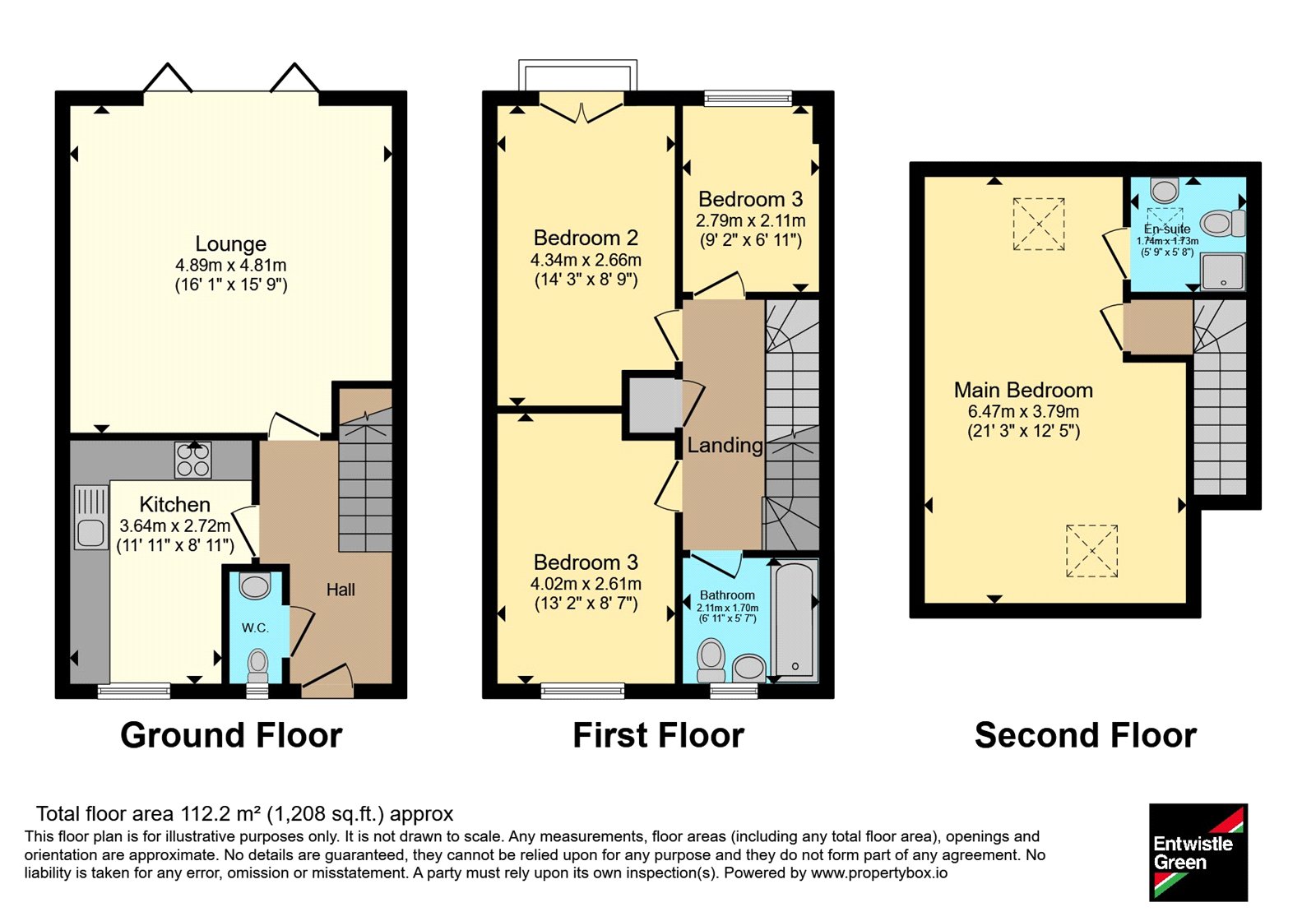 15, Oakwood Gardens, Merseyside floorplan