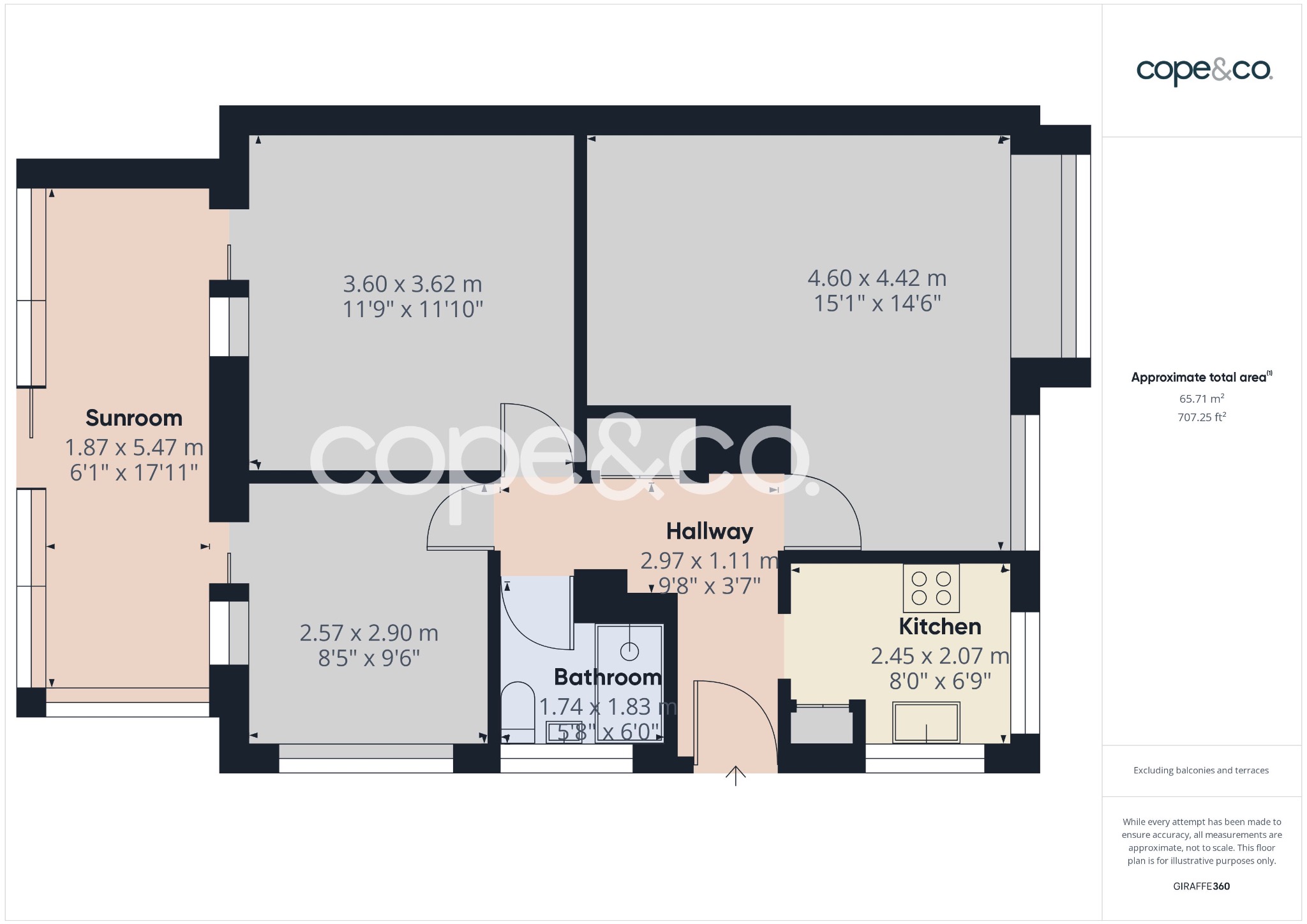 76, Birchover Way, Derby floorplan