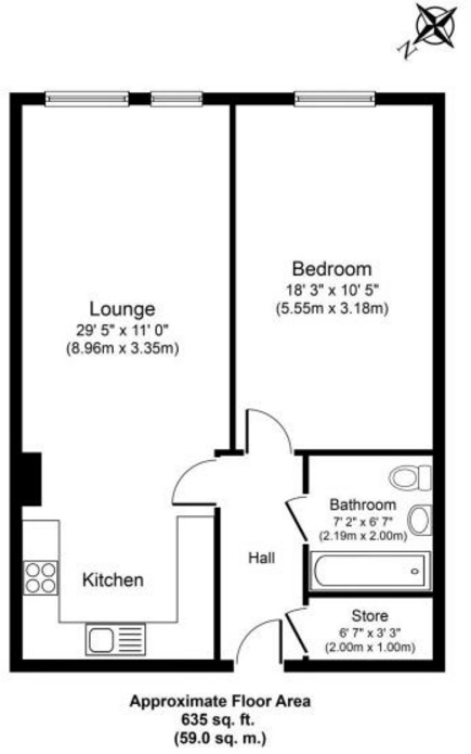 1 Bedrooms Flat for sale in Eastcroft House, Northolt Road, South Harrow HA2