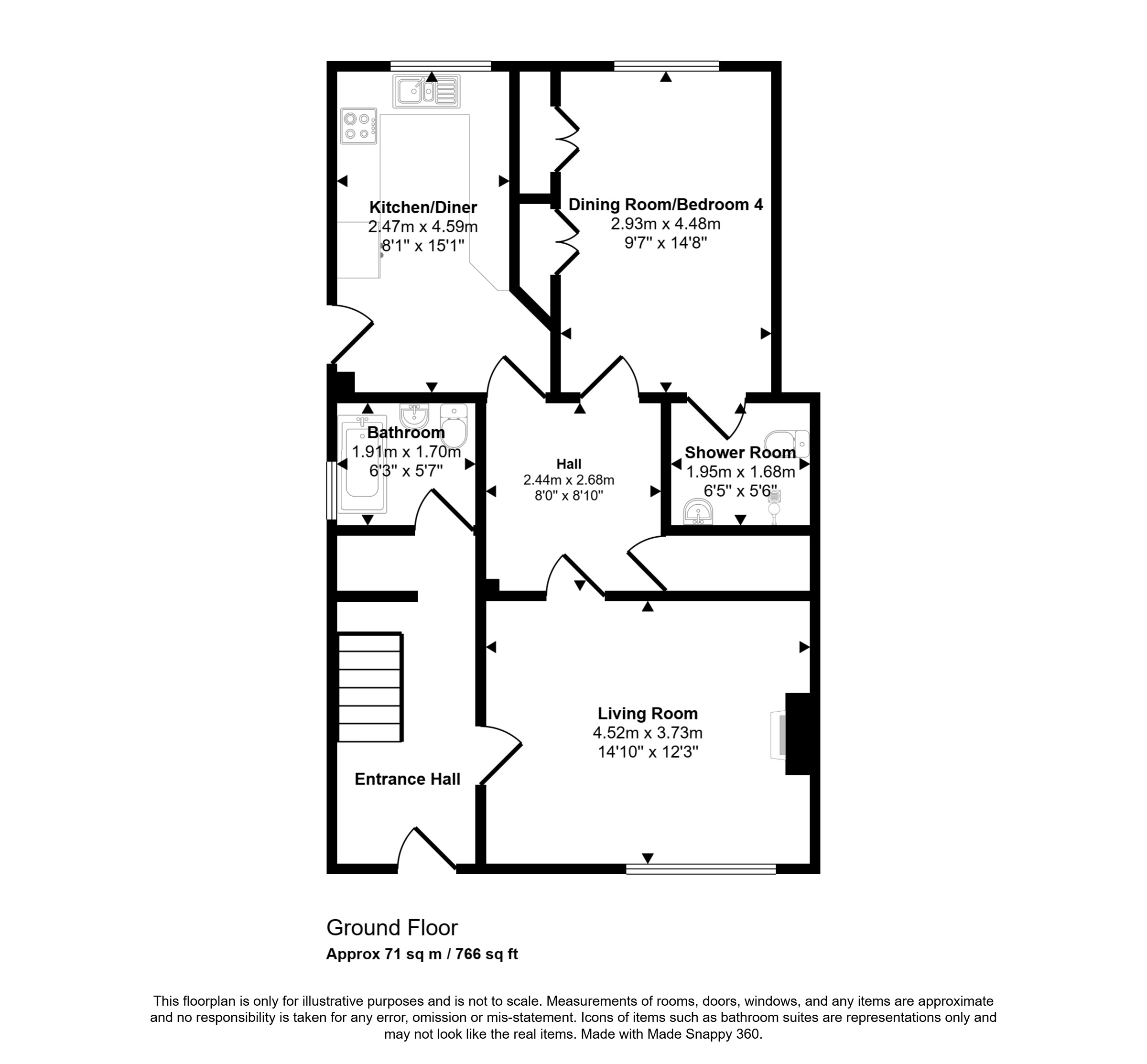 7 Broadsands Road, Kirkwall floorplan