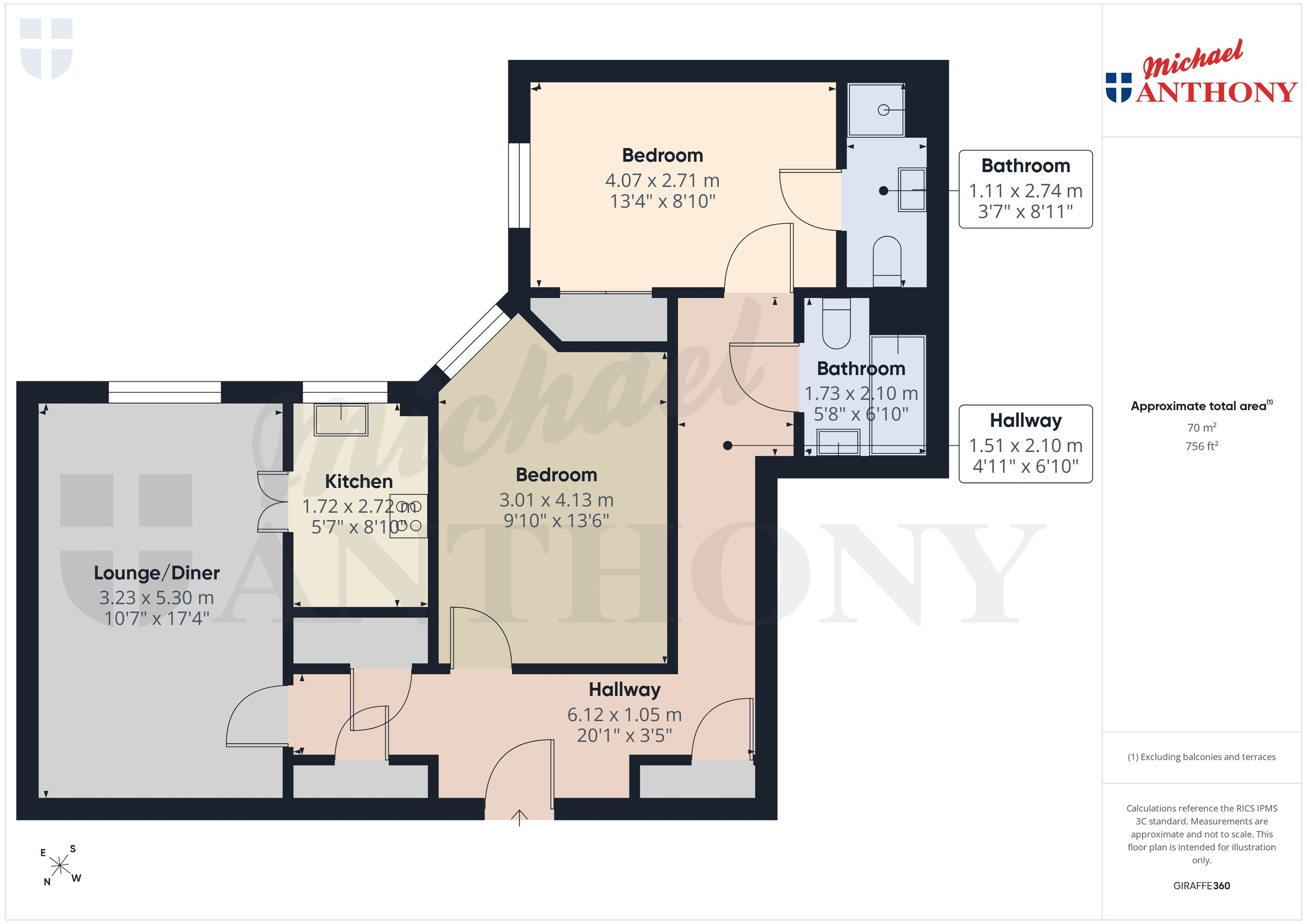 12 Pearl Court, Aylesbury floorplan