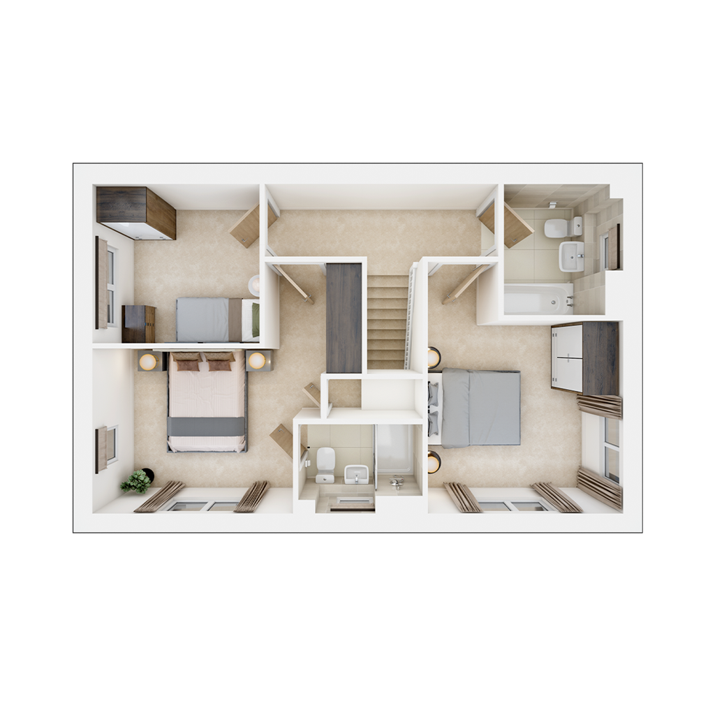 The Aynesdale - Plot 262, Regency Gate, Redwood Corner, Rushwick, Worcester floorplan
