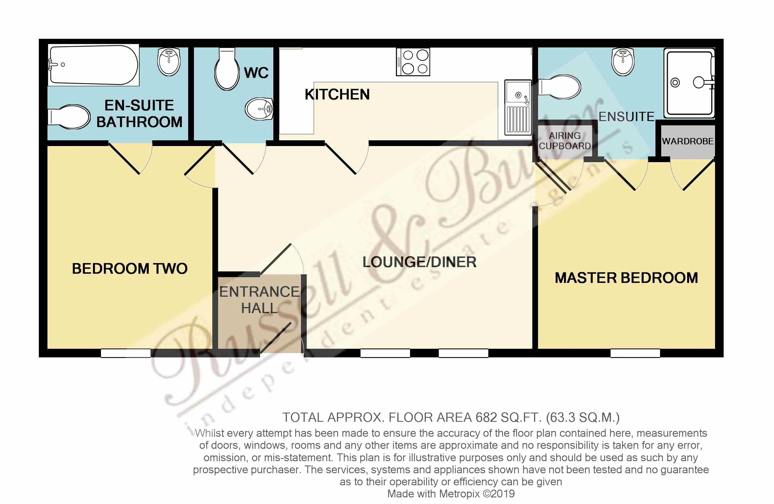 2 Bedrooms Flat to rent in Station Terrace, Buckingham MK18