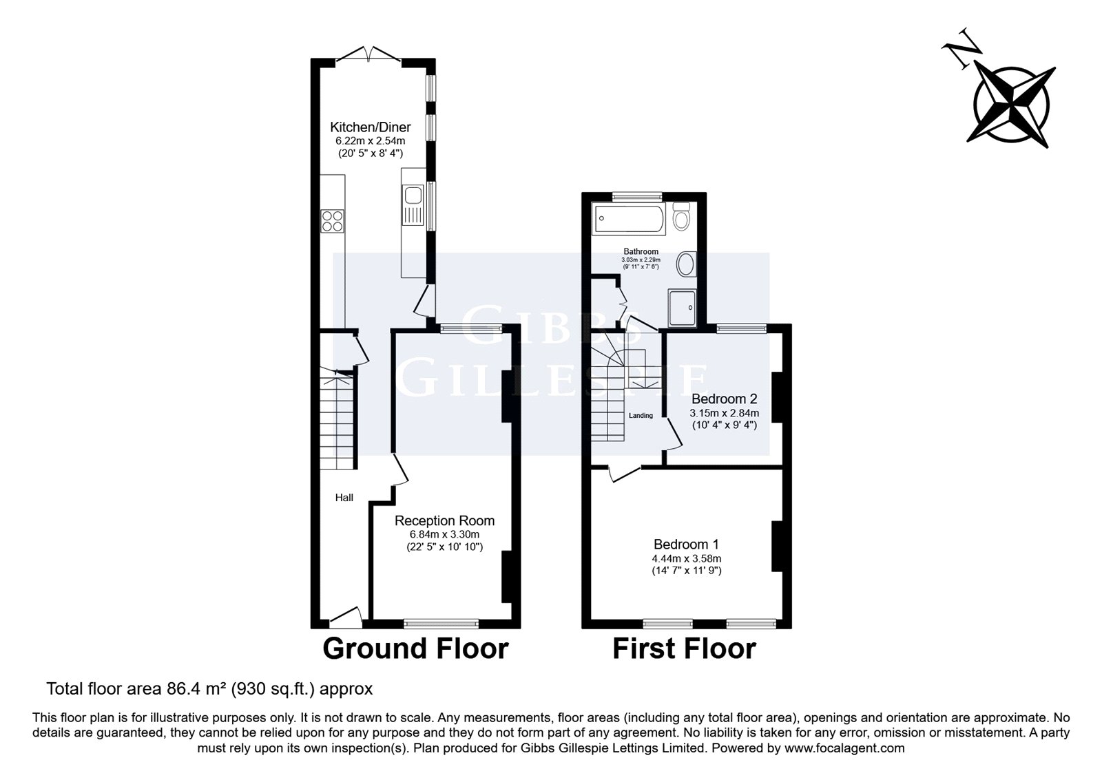 4, Grove Road, Uxbridge floorplan