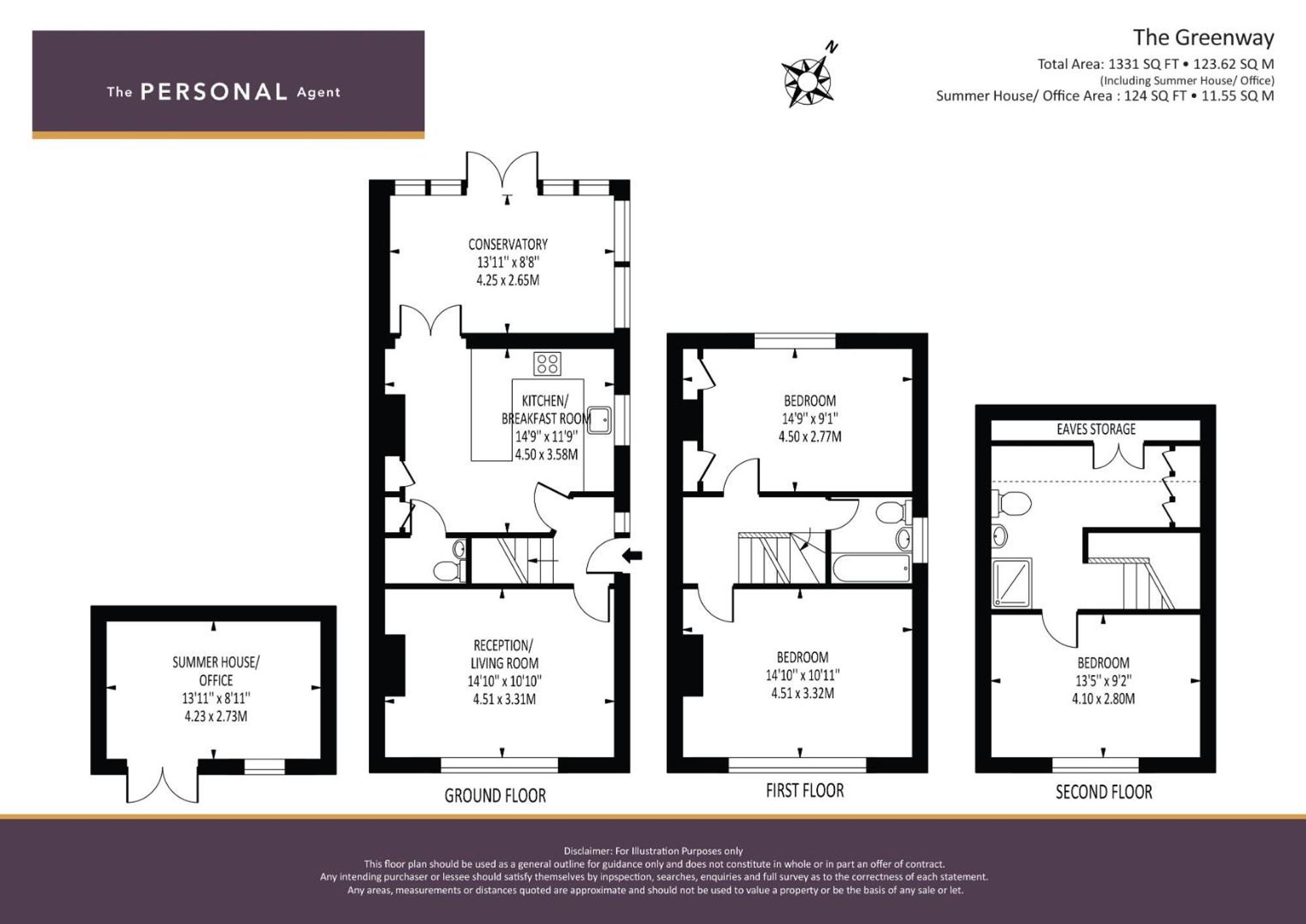 70 The Greenway, Epsom floorplan