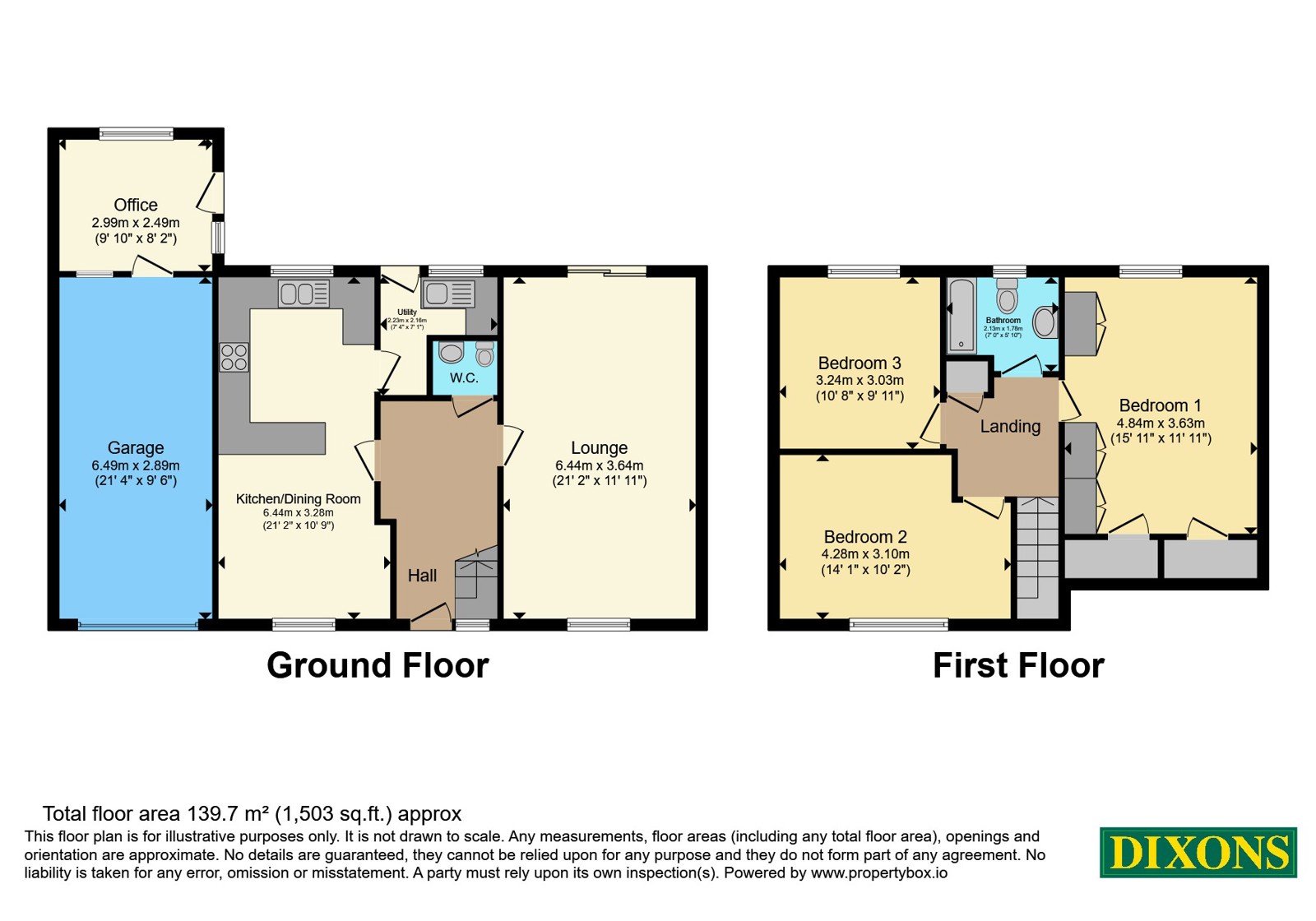 6, Lowe Lane, Worcestershire floorplan