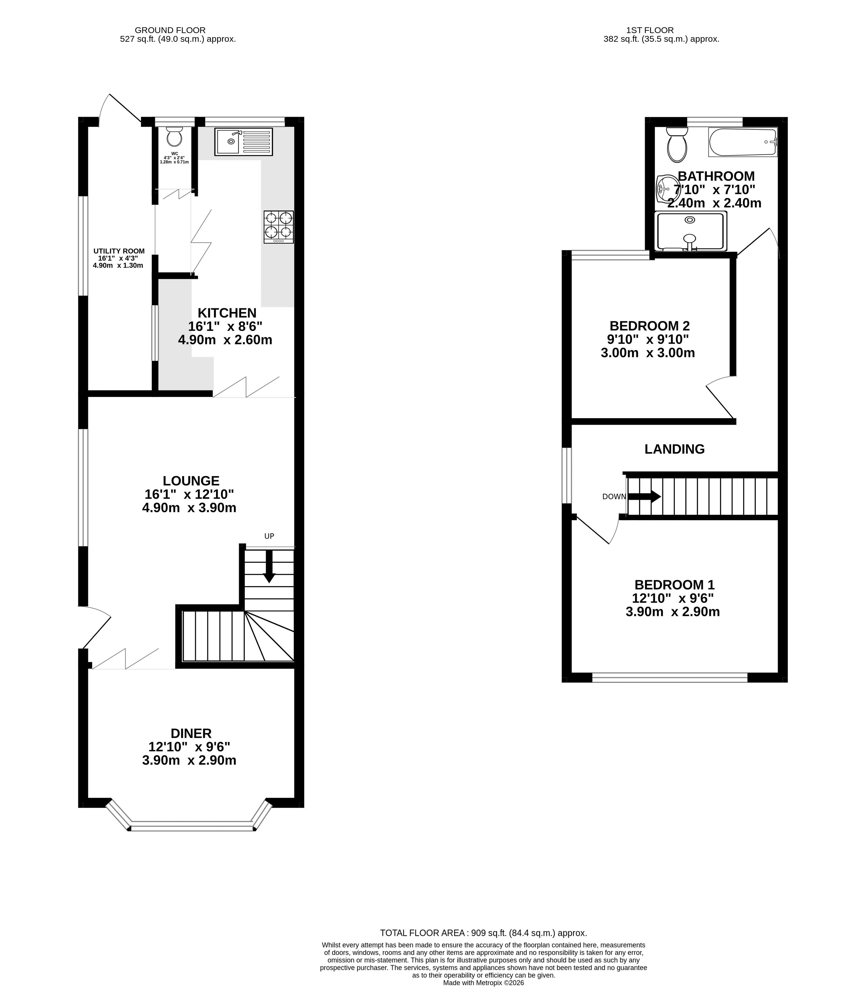 5, Long Road, Scunthorpe floorplan