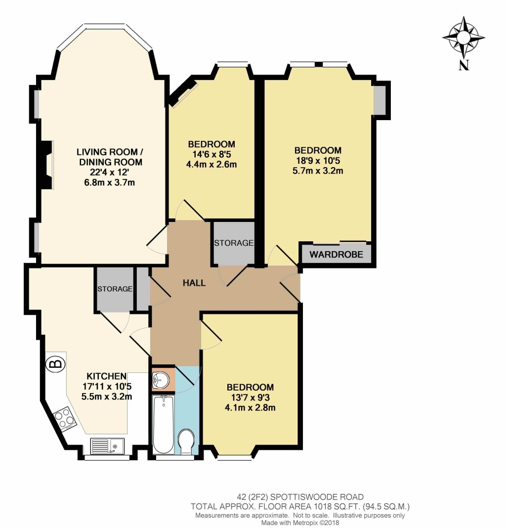 3 Bedrooms Flat to rent in Spottiswoode Road, Marchmont EH9