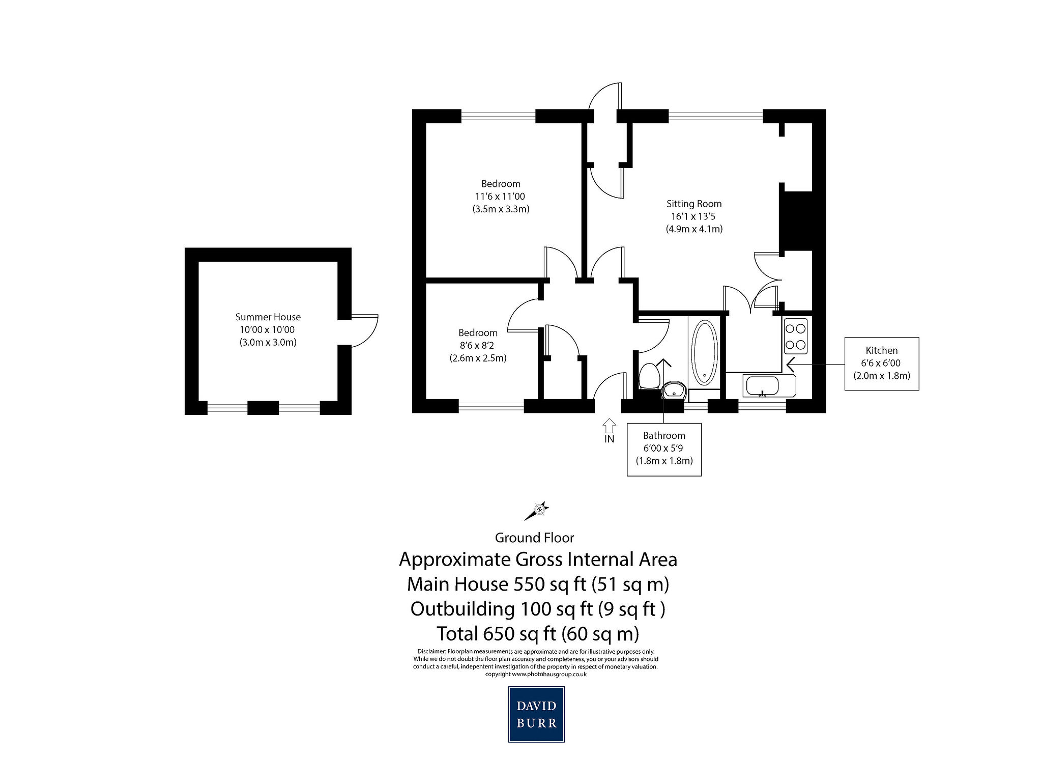 5, Crossfields, Colchester floorplan