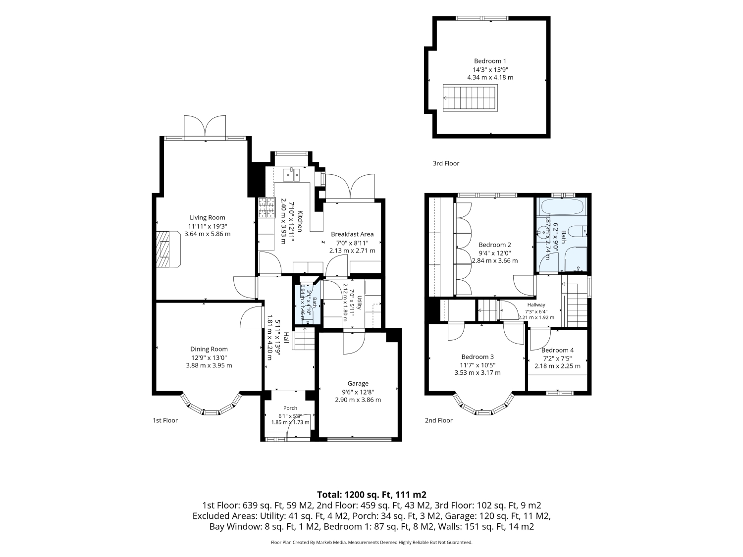 7, Endowood Road, Sheffield floorplan