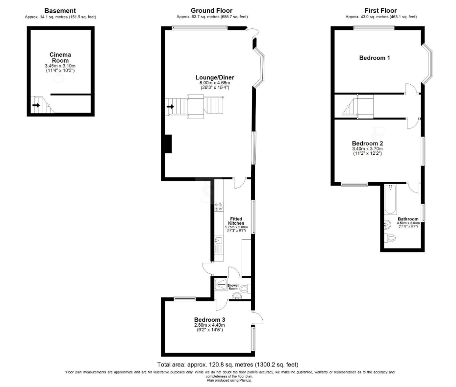 39, Beaconsfield Road, Leicester floorplan