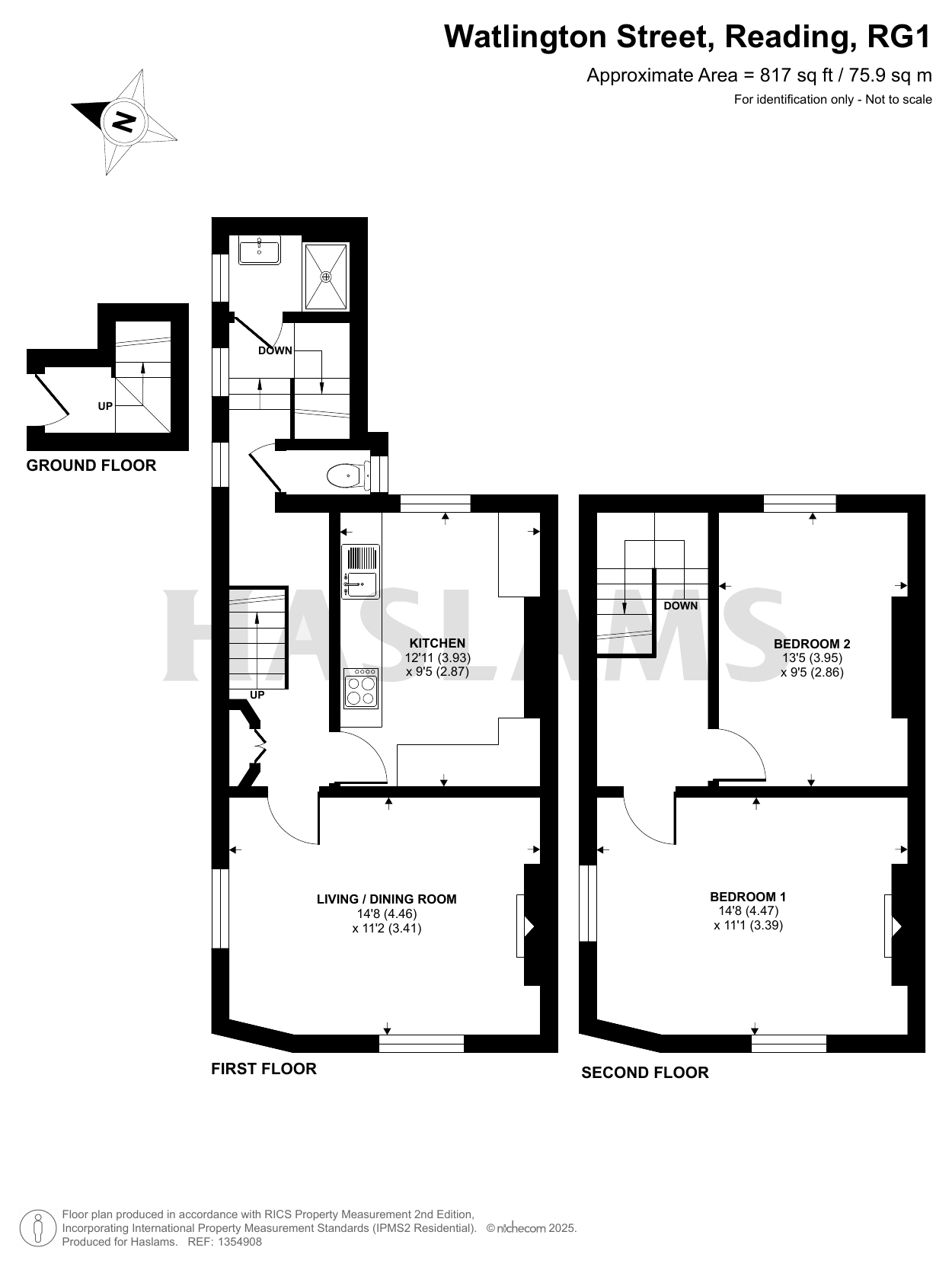 63a, Watlington Street, Reading floorplan