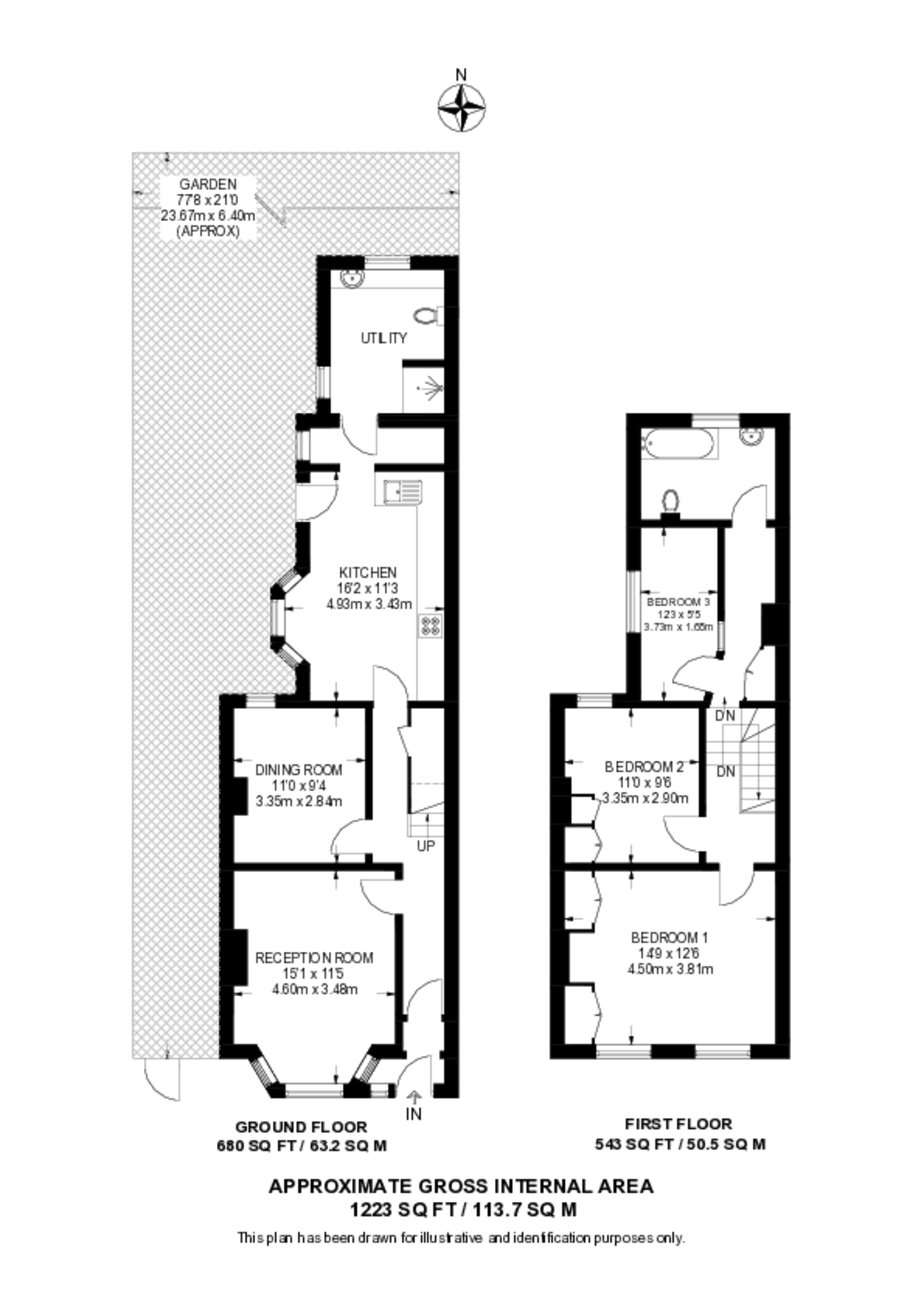 Saxon Road, Selhurst floorplan