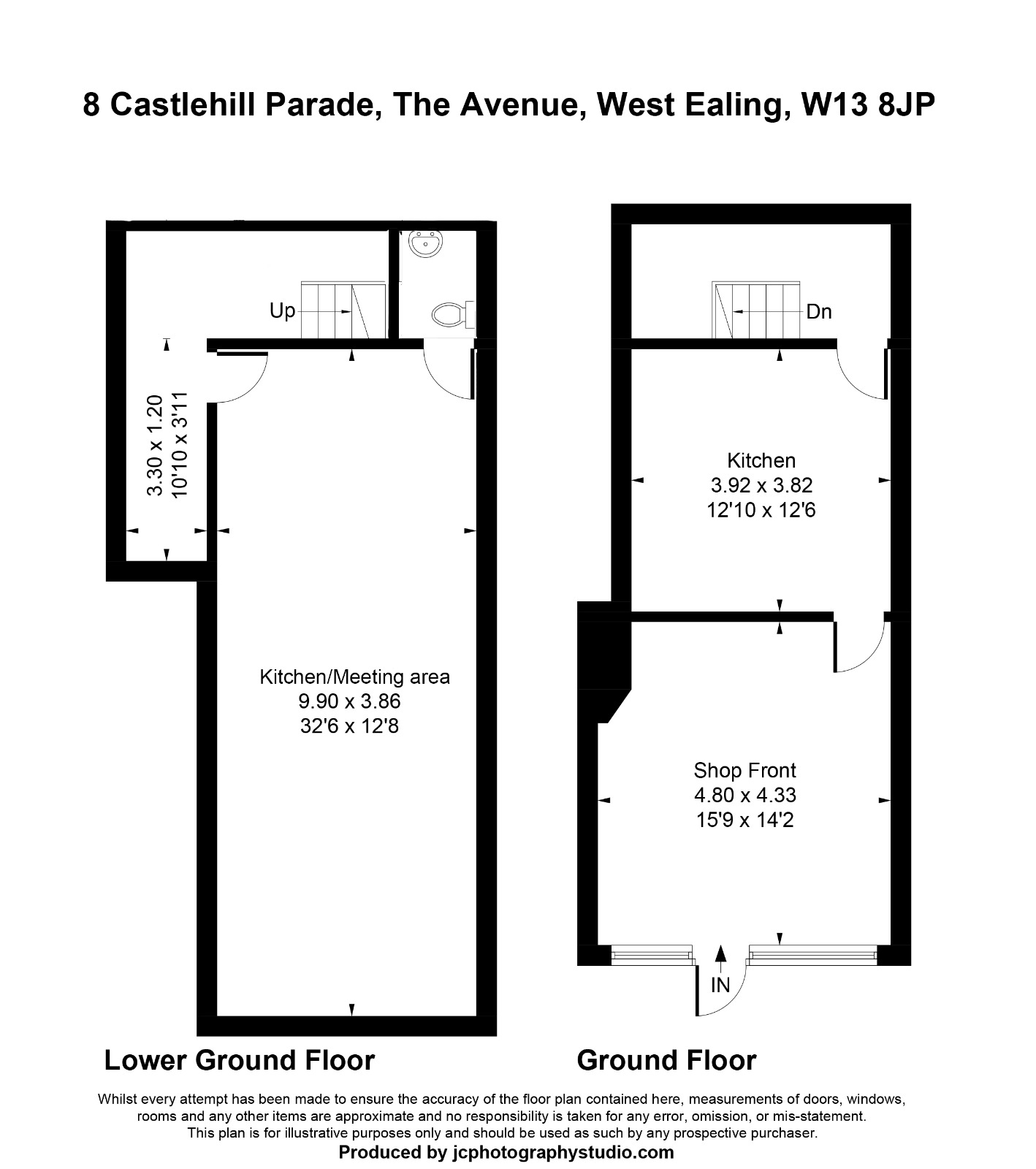 8, Castlehill Parade, West Ealing floorplan