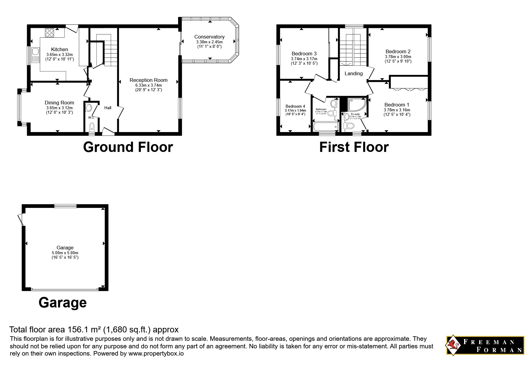 1, The Jays, East Sussex floorplan
