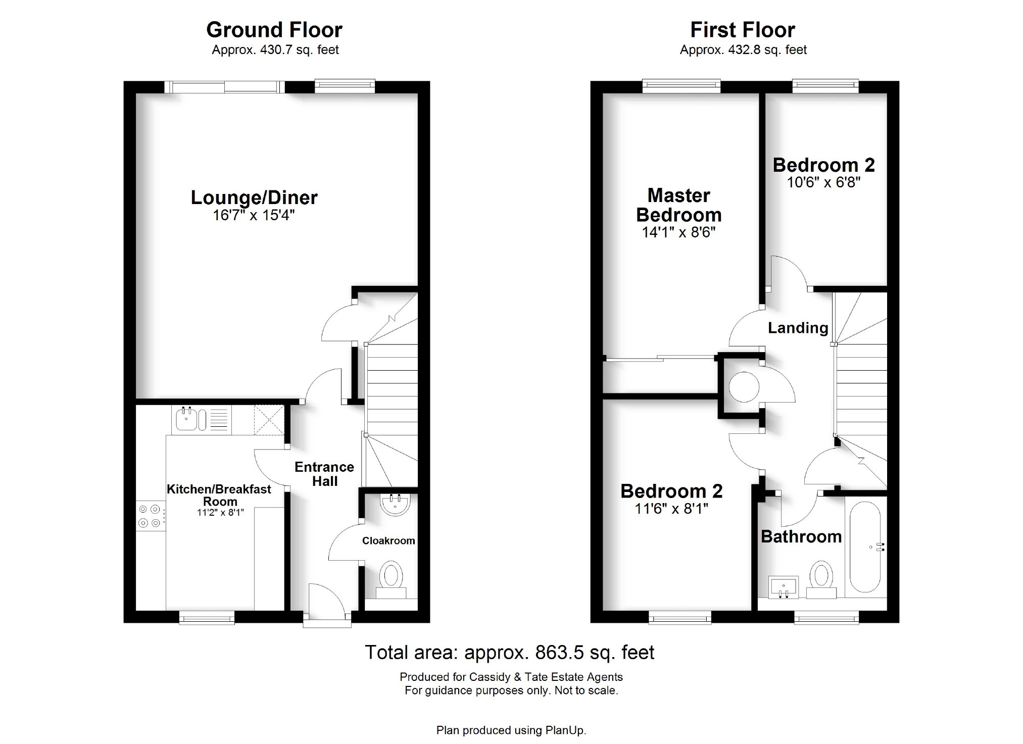 3 Bedrooms Terraced house for sale in Fleming Drive, St Albans, Hertfordshire AL3