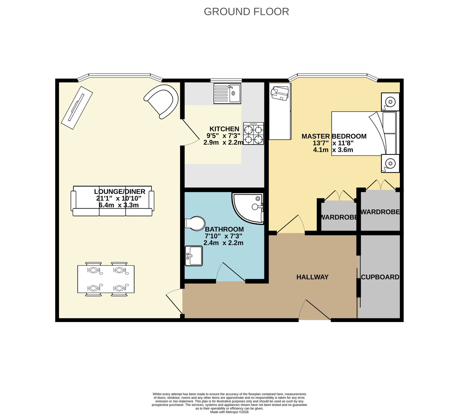 Macnair Mews,Flat 5, Church Lane, Stockport floorplan