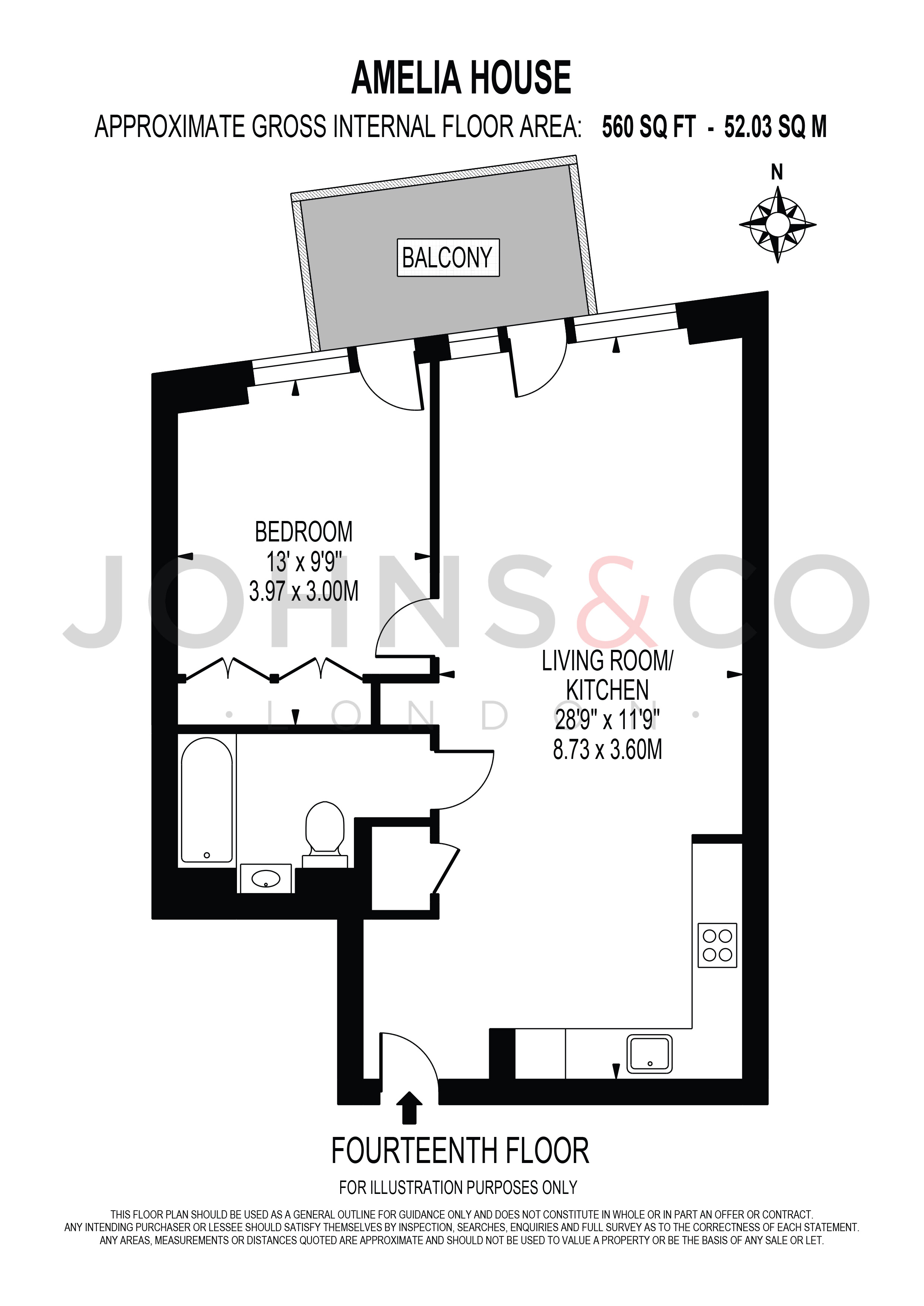 Amelia House, London City Island, London, E14 floorplan
