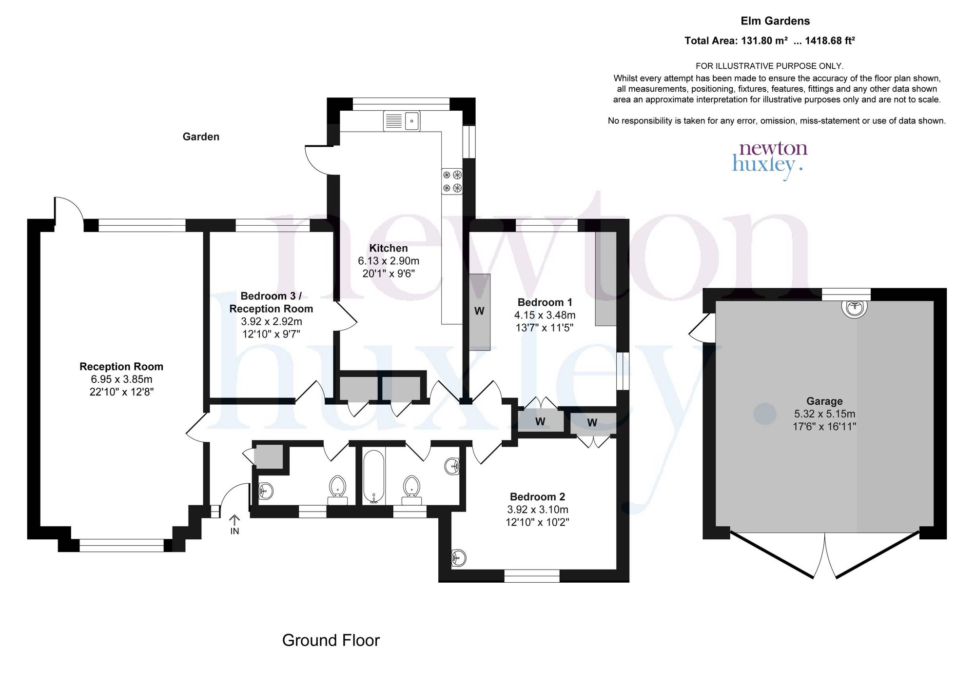4 Elm Gardens, Esher floorplan