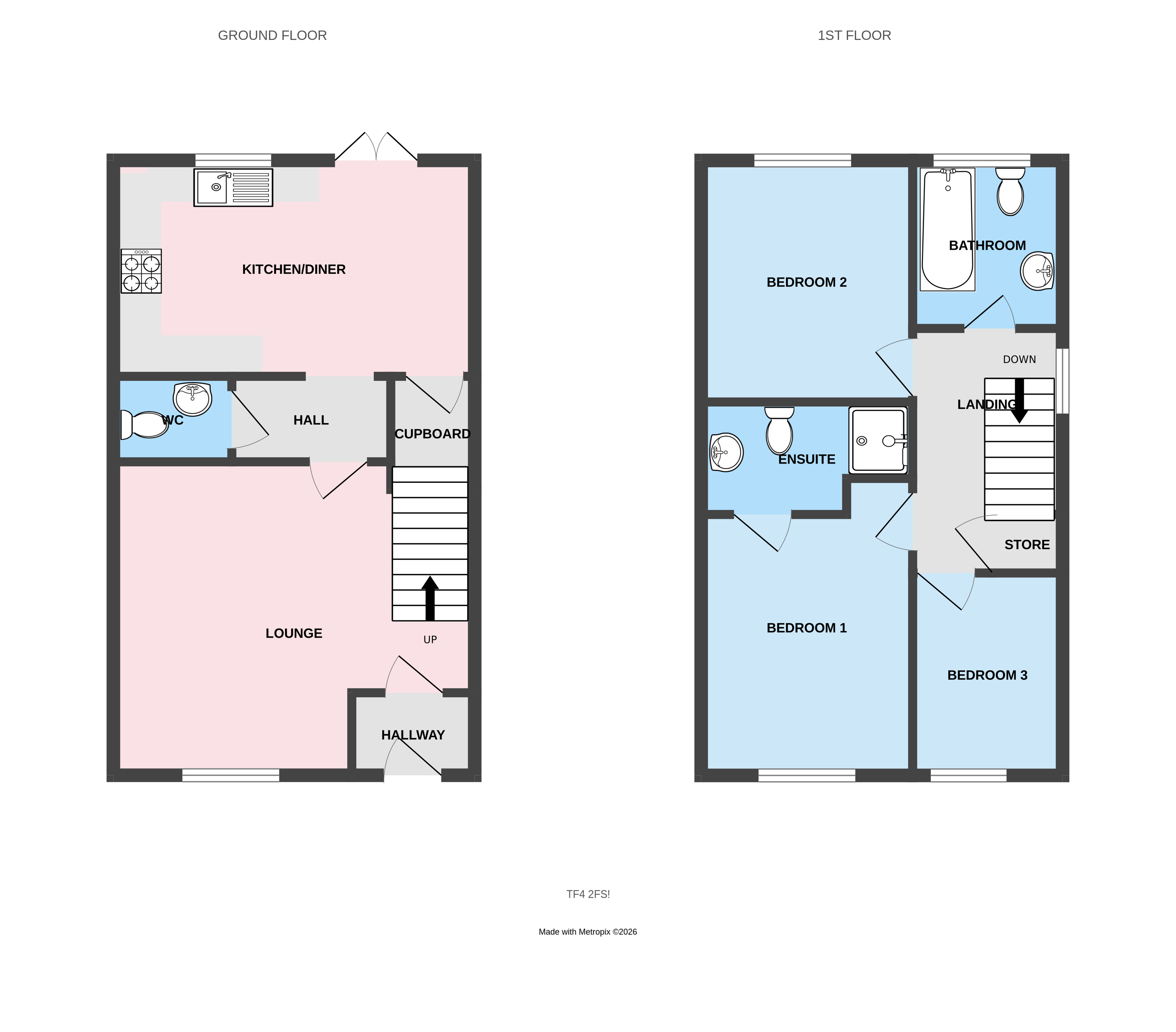 Stainburn Road, Telford floorplan