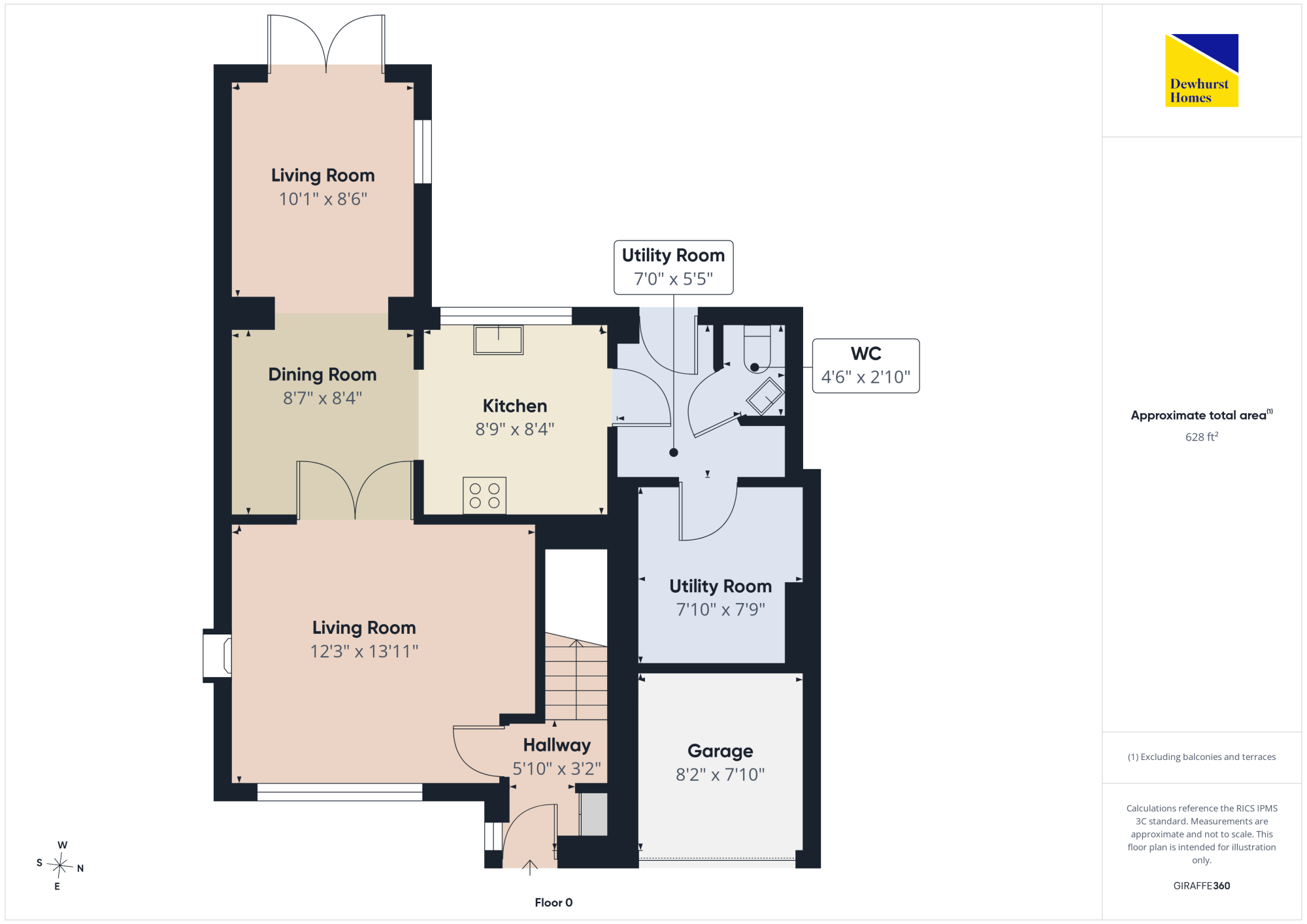 Cedar Way, Preston floorplan