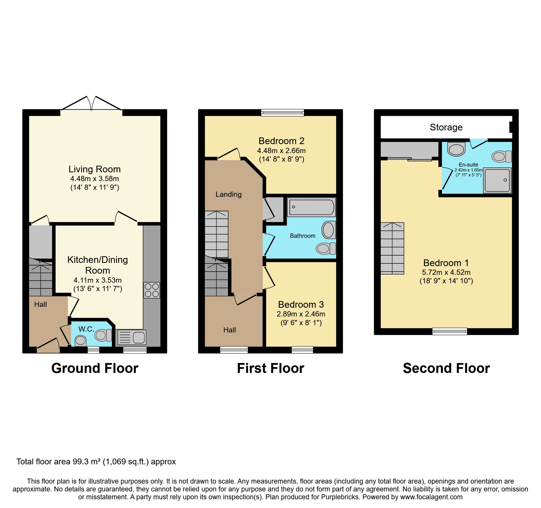 19, Sandpiper Drive, Doncaster floorplan