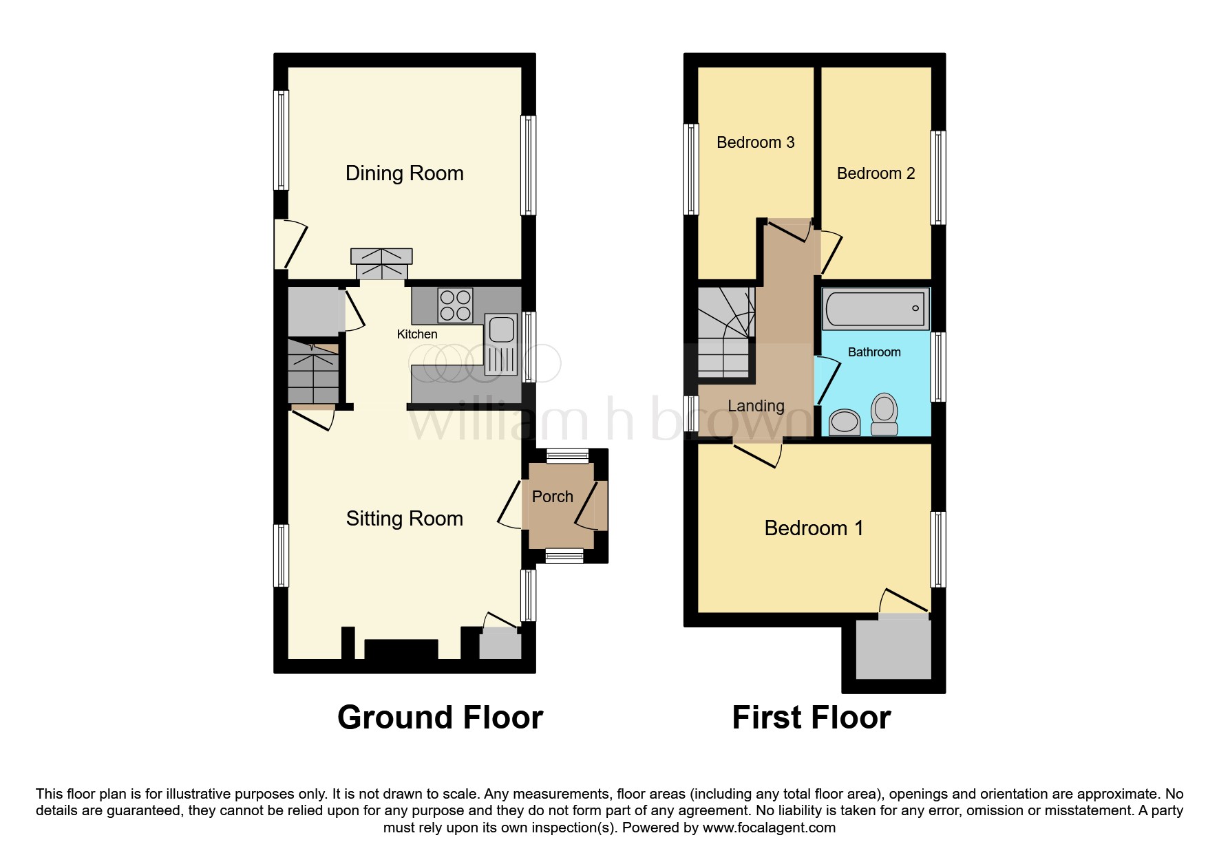 2, Lilac Cottages, BUNTINGFORD floorplan