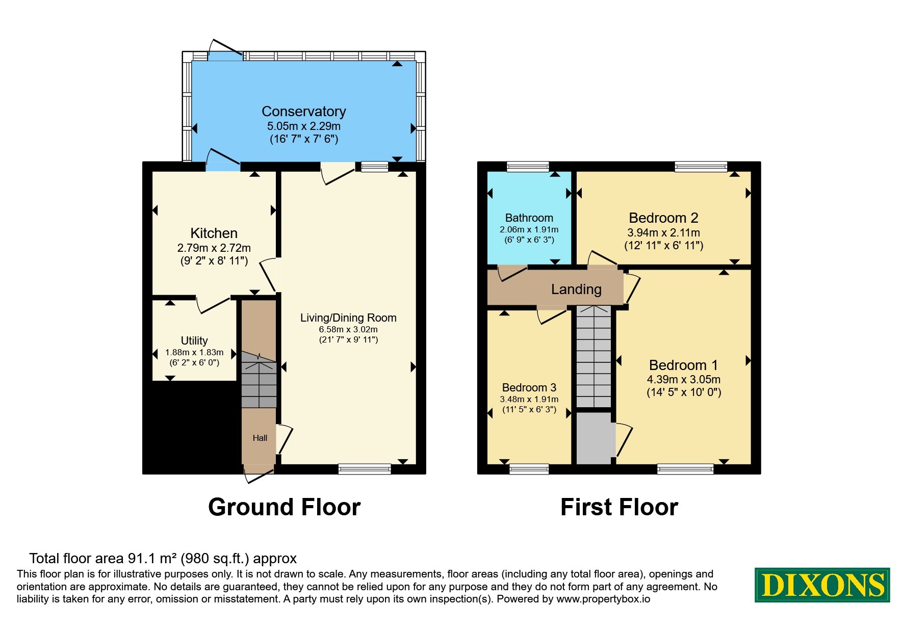 97, Lakes Road, West Midlands floorplan