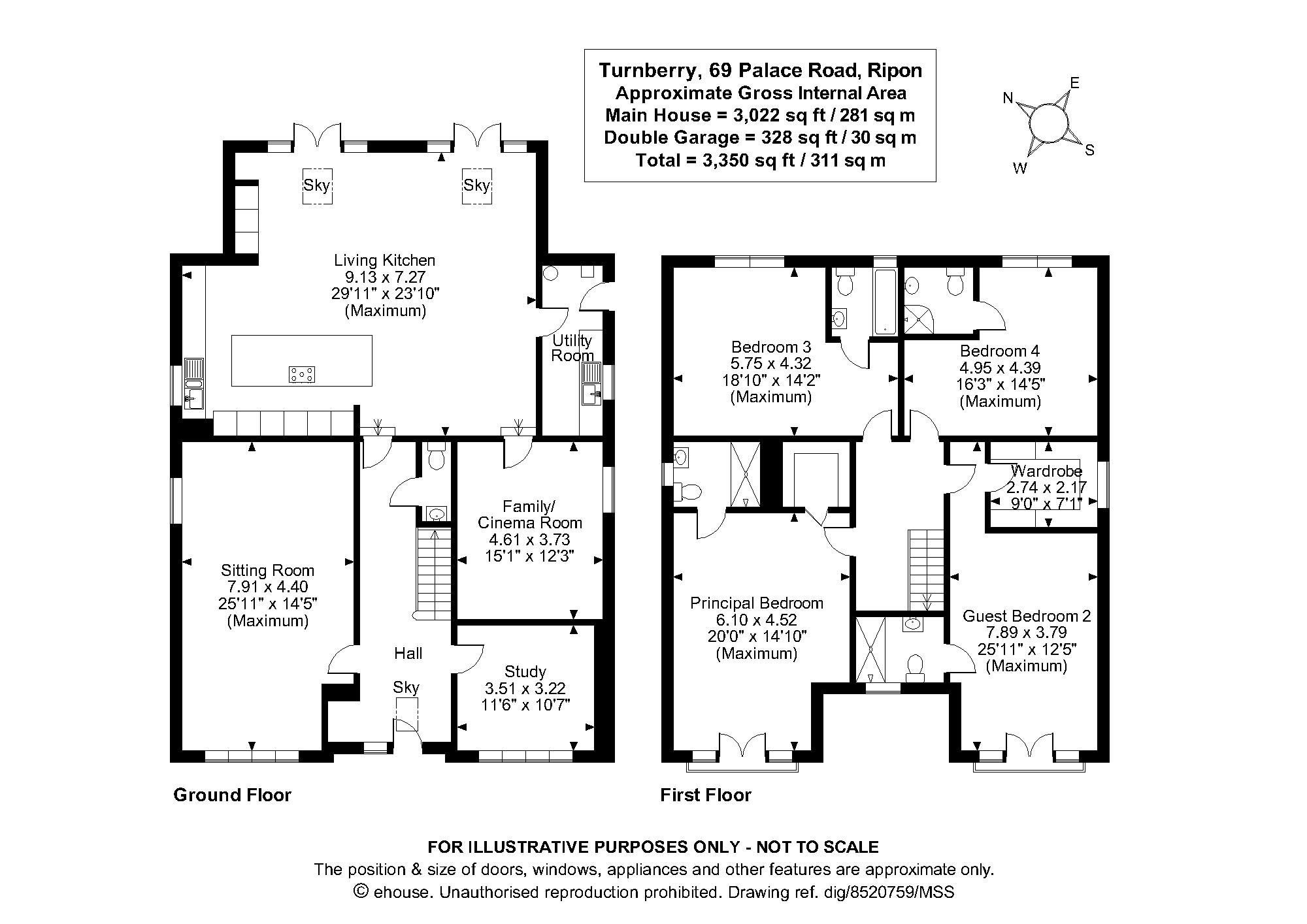 Turnberry, 69 Palace Road, Ripon, North Yorkshire HG4, 4 bedroom