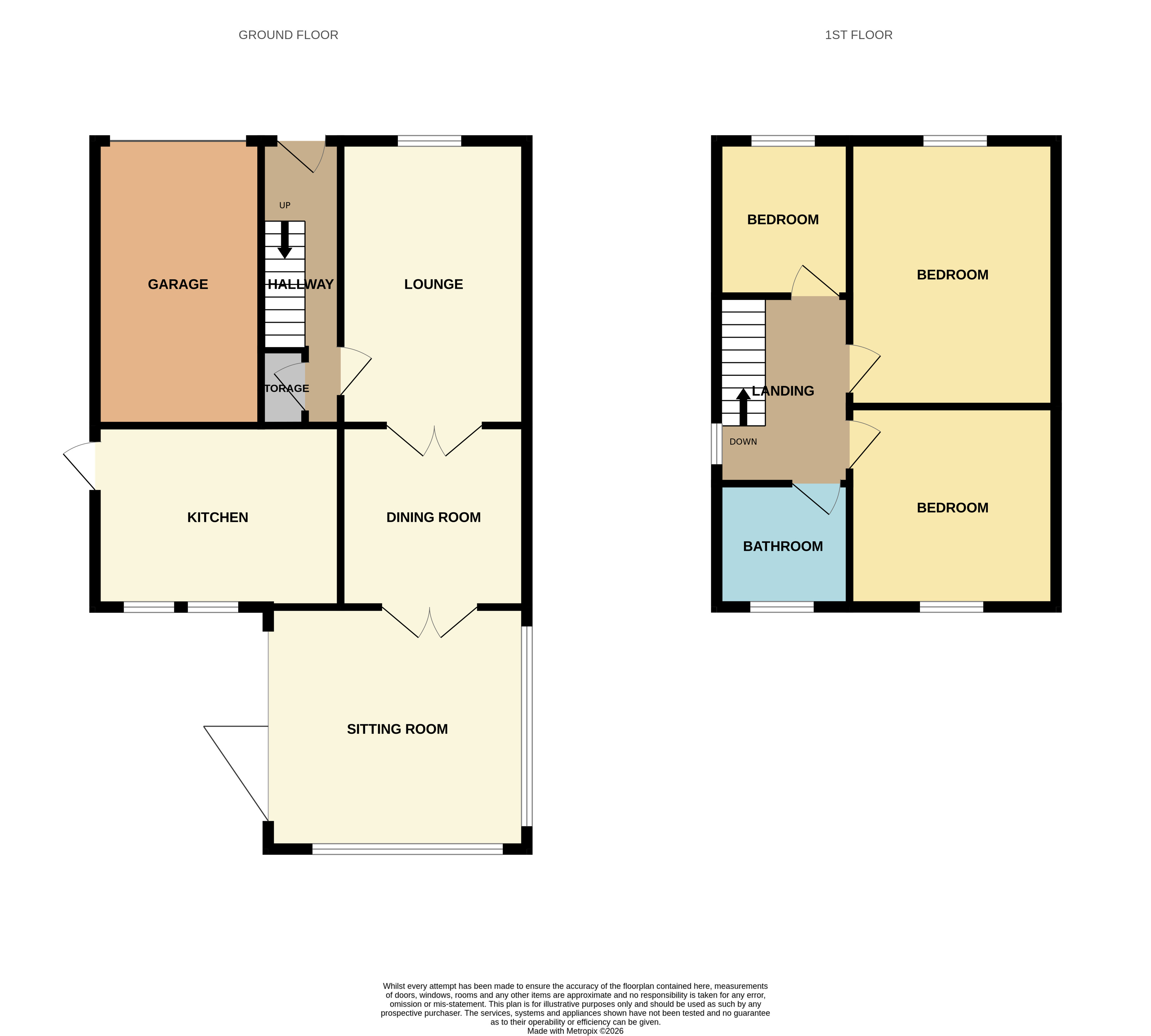 181, Burnley Road, Weir, Bacup floorplan
