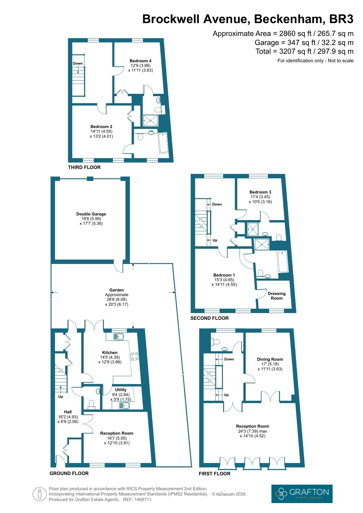 7, Brockwell Avenue, Beckenham floorplan