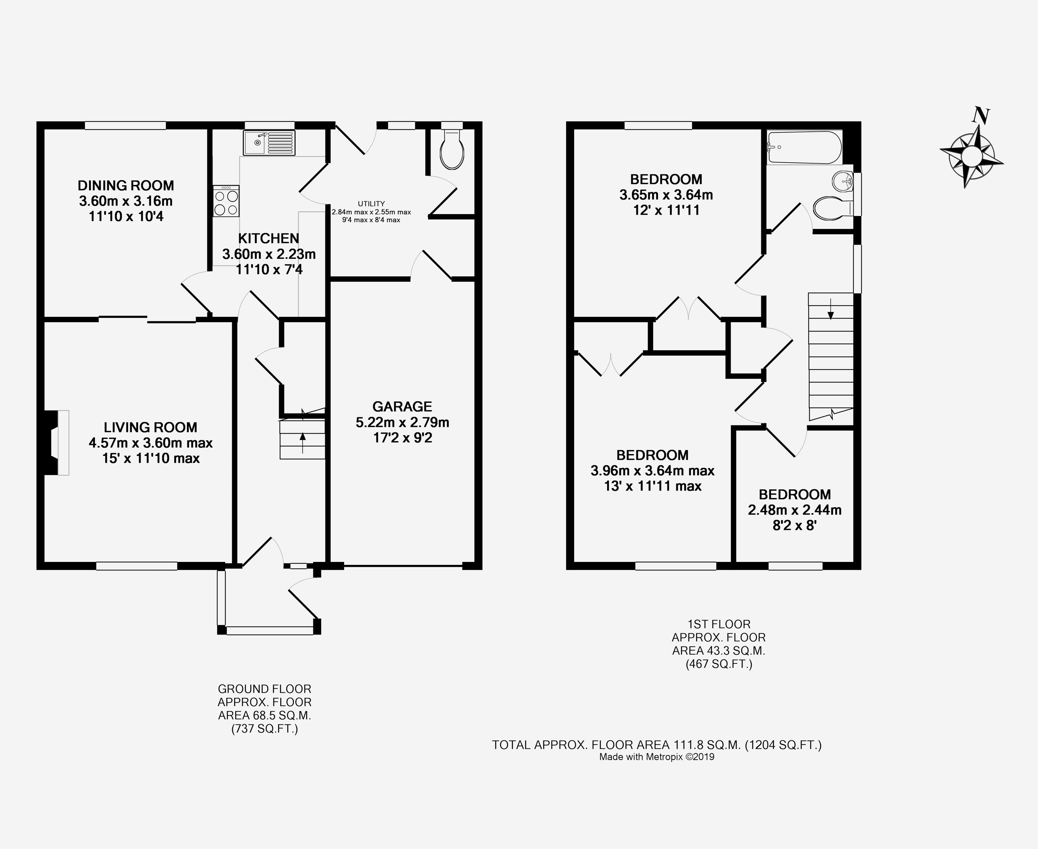 3 Bedrooms Detached house to rent in Abingdon Grove, Heysham, Morecambe LA3