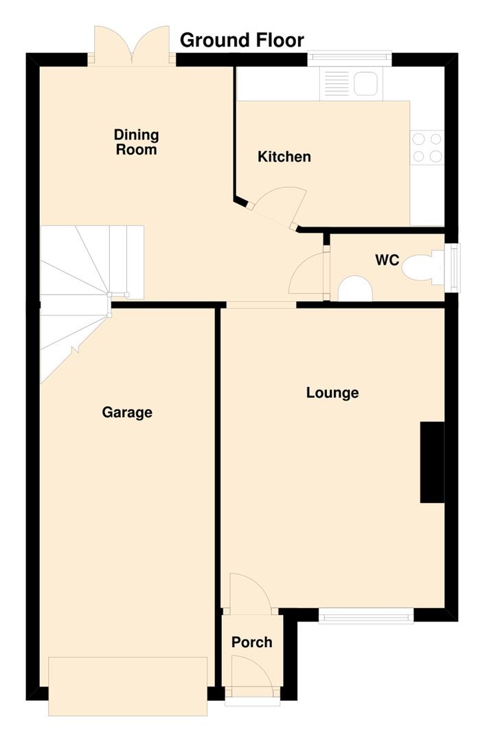 3 Bedrooms Semi-detached house for sale in Laburnum Way, Loughborough LE11